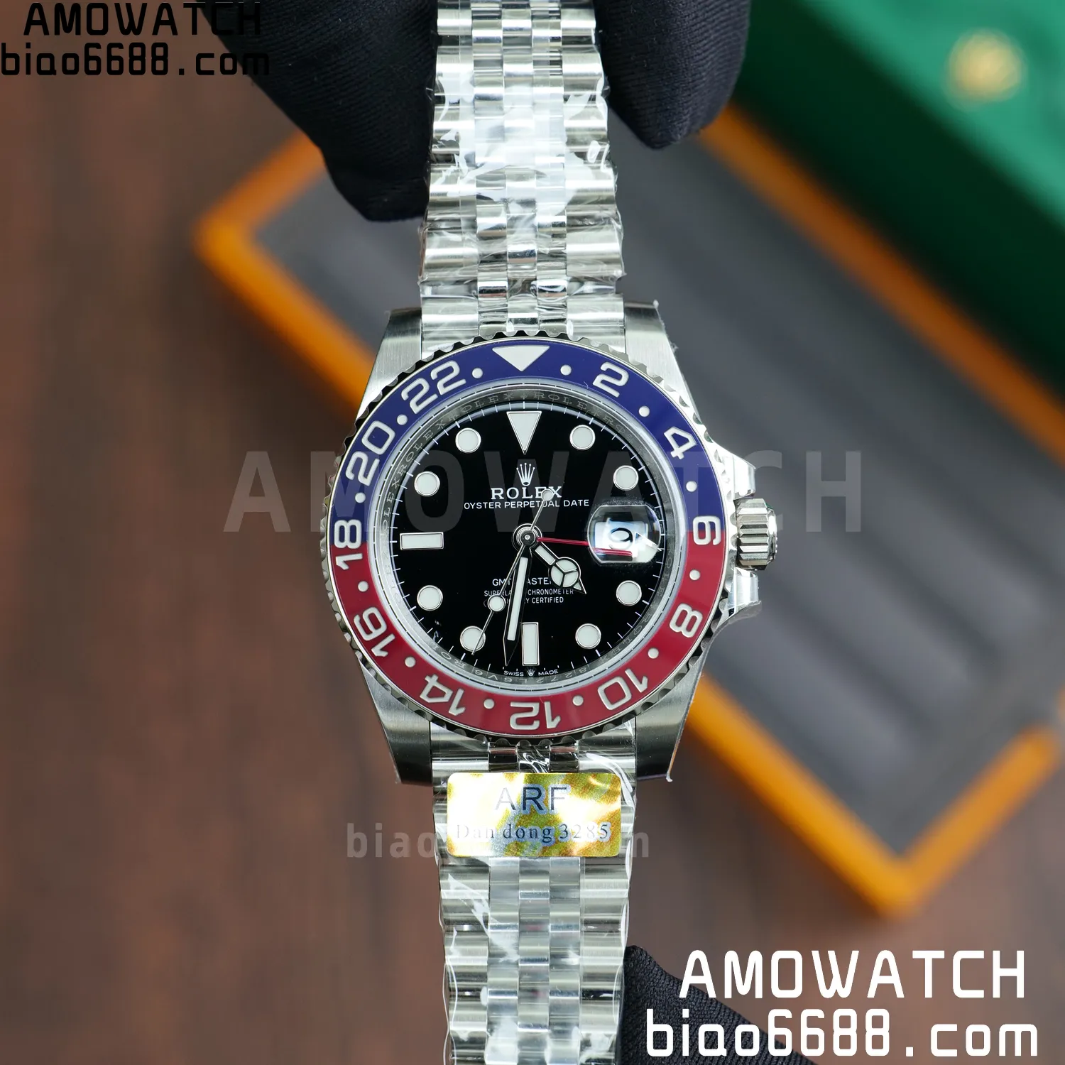 ARF厂 【V4版 】Rolex劳力士格林尼治型II系列m126710blro-0001腕表(可乐圈) V5 68 f11a08ba1cc928f 阿默表行AmoWatch