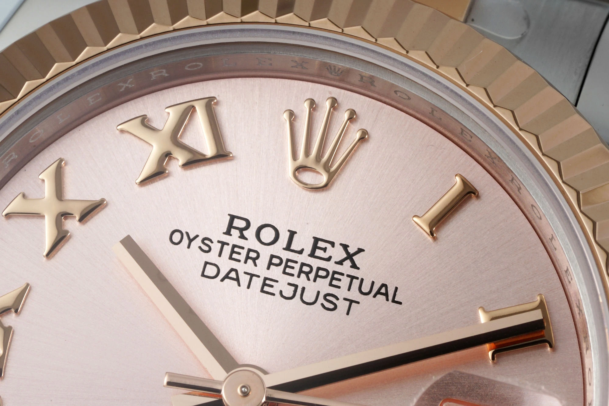 Rolex DateJust 31 278271 ARF 1:1 Best Edition 904L Steel Pink Roman Dial on SS/RG Oyster Bracelet 21 f18d5977778b879 AMO Watch