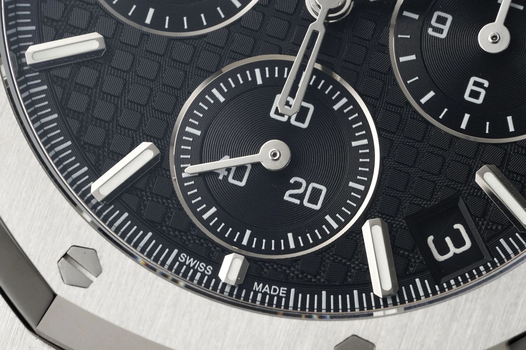 AP Royal Oak Chrono 26240 SS DDF 1:1 Best Edition Black Dial on Black Rubber Strap DD4401 Super Clone 22 f320c4b68a66d3a AMO Watch