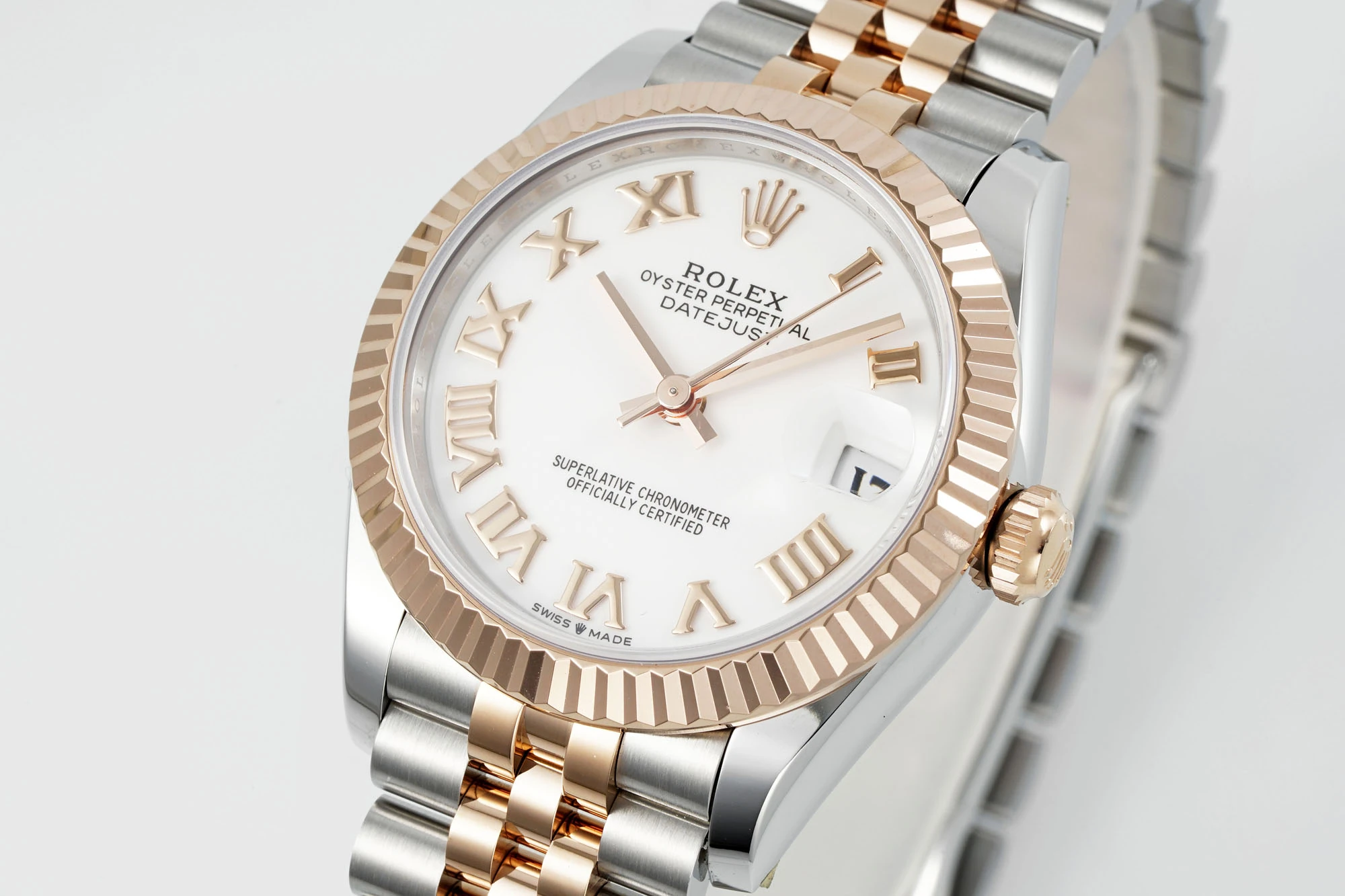 Rolex DateJust 31 278271 ARF 1:1 Best Edition 904L Steel White Roman Dial on SS/RG Jubilee Bracelet 23 f99e816707d0598 AMO Watch