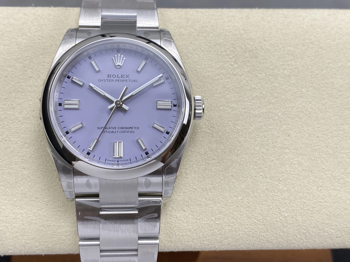 Rolex Oyster Perpetual 126000 36mm VSF 1:1 Best Edition 904L Steel Purple Dial on SS Bracelet 23 facb4ea0e67993d AMO Watch