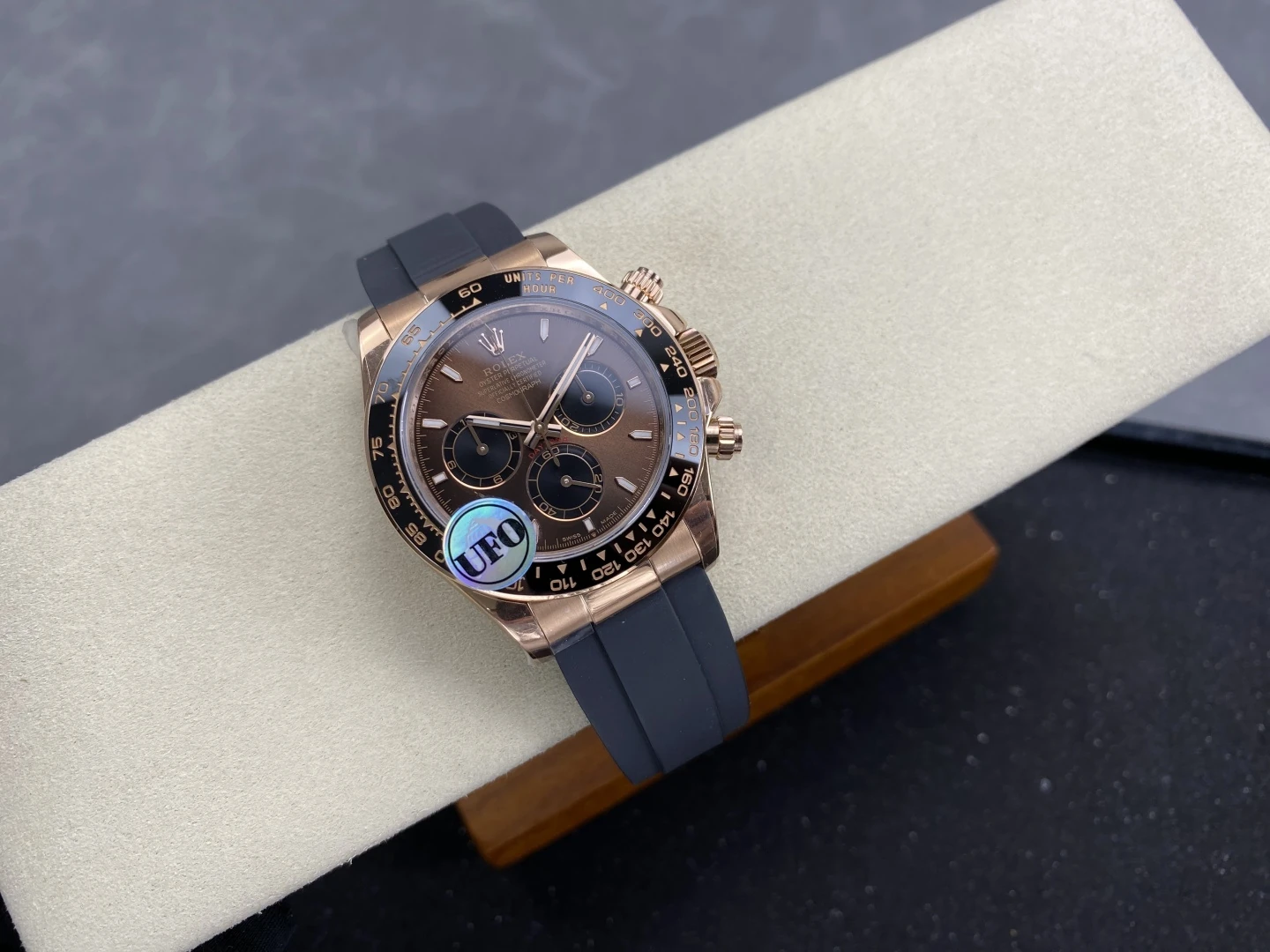 Rolex Daytona 126515 RG UFO 1:1 Best Edition RG Dial on Oysterflex Strap UF4131 (Free Sprung) 23 fad3c46750d9a56 AMO Watch