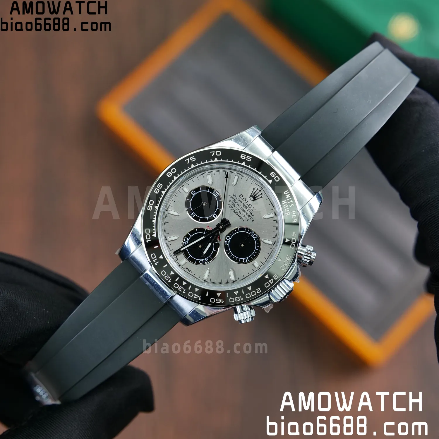 Rolex Daytona 126519 SS UFO 1:1 Best Edition RG Dial on Oysterflex Strap UF4131 (Free Sprung) 62 fb2d256a840d540 阿默表行AmoWatch