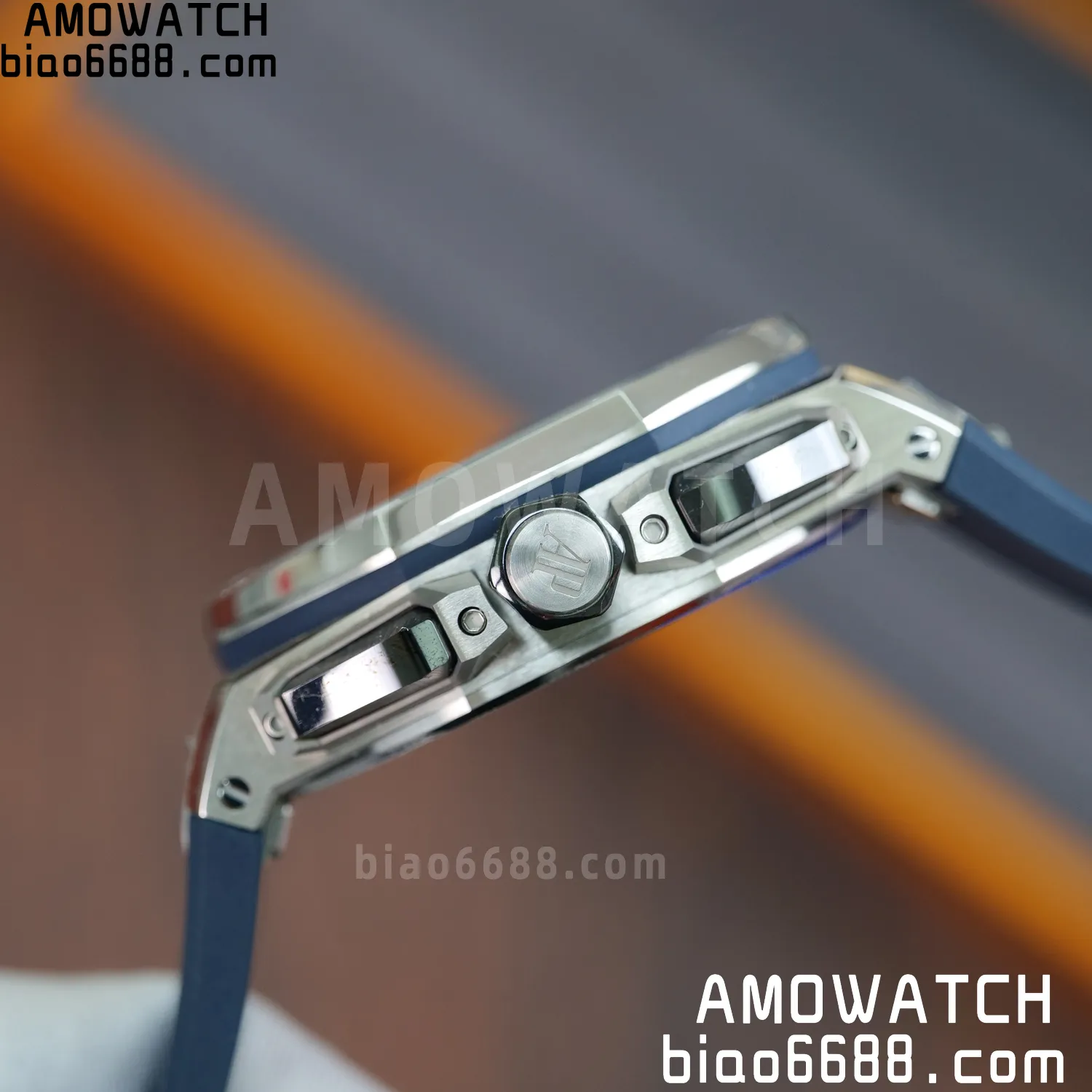 AP Royal Oak Offshore 43mm 26420 SS APSF 1:1 Best Edition Blue Dial on Rubber Strap Super Clone 4401 V2 (Free Sprung) 67 fb45a6bf7dc1c4a AMO Watch