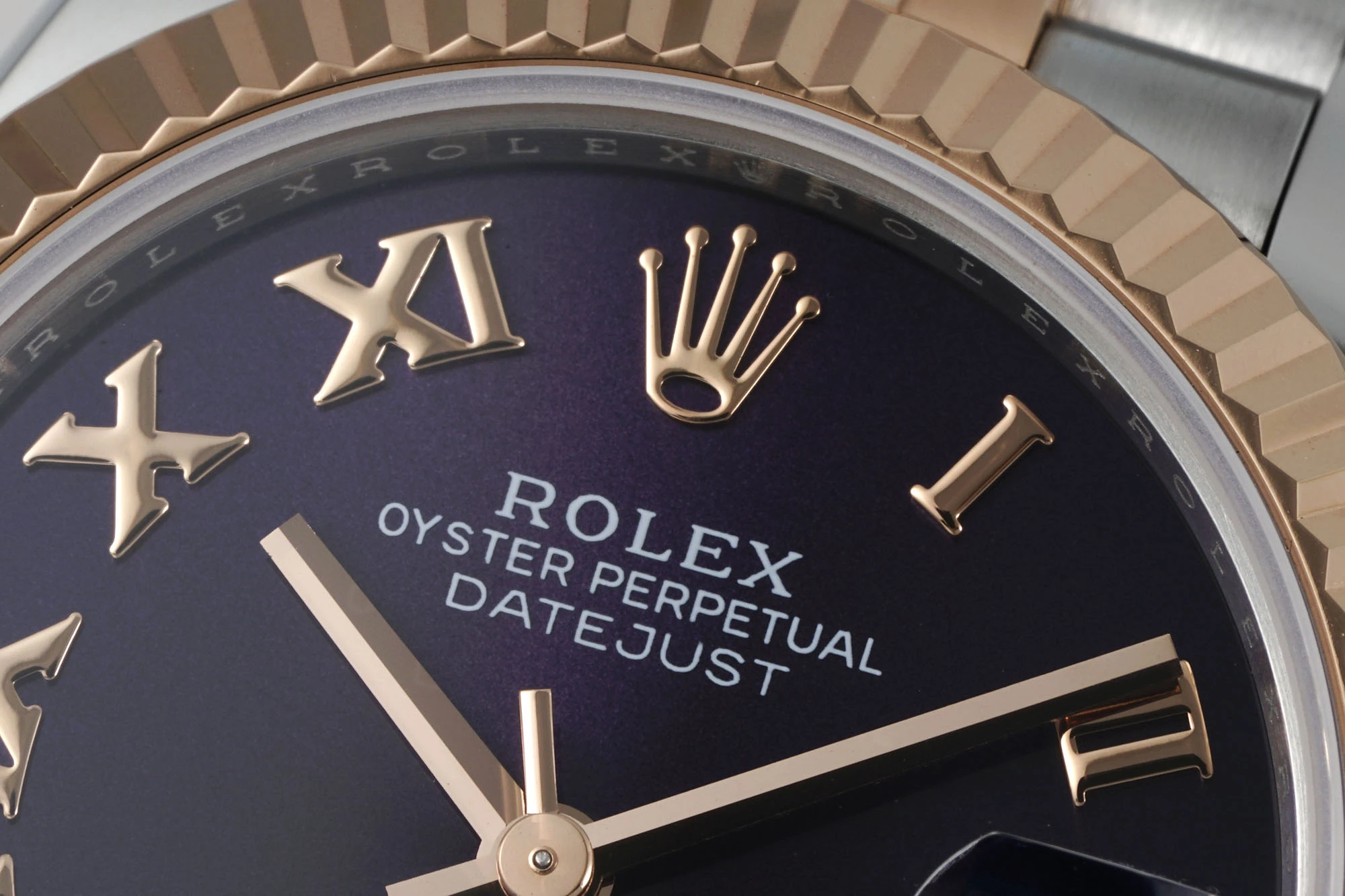 Rolex DateJust 31 278271 ARF 1:1 Best Edition 904L Steel Purple Roman Dial on SS/RG Jubilee Bracelet 21 fc7bf1cd0c4477d AMO Watch