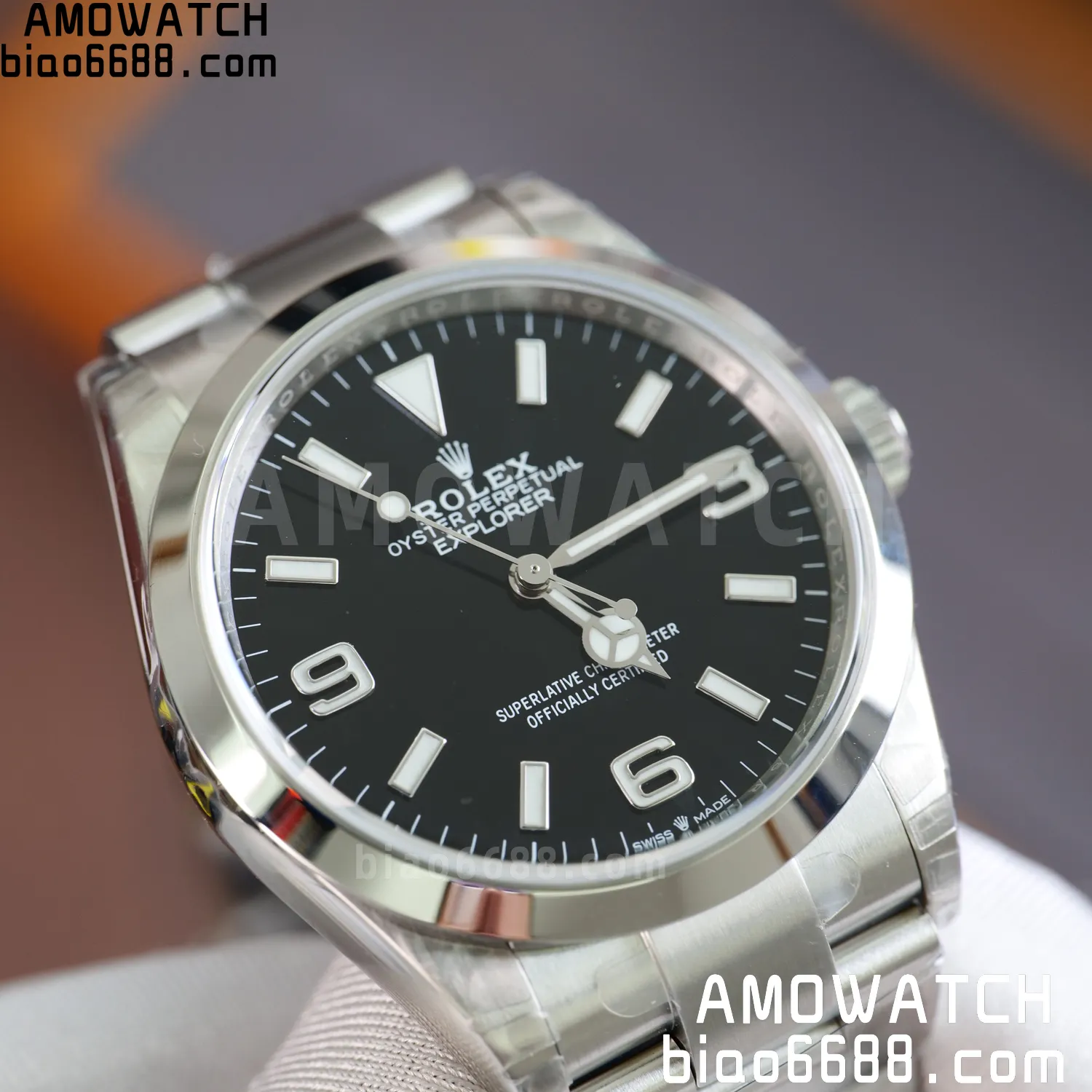 Rolex Explorer 36 124270 904L Steel VSF 1:1 Best Edition on SS Bracelet VS3230 83 003fdd355428479 AMO Watch