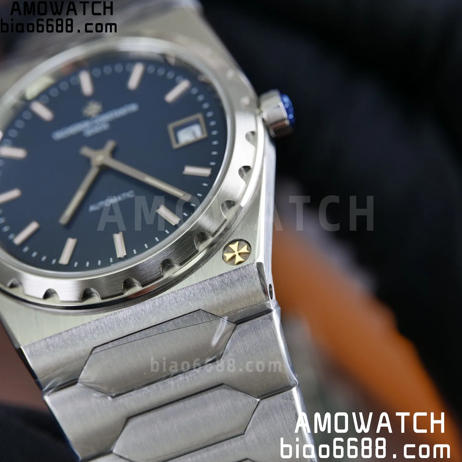 VC Historiques 4200H/222 SS PPF 1:1 Best Edition Blue Dial on SS Bracelet A2455 87 056974ebb92ae99 AMO Watch