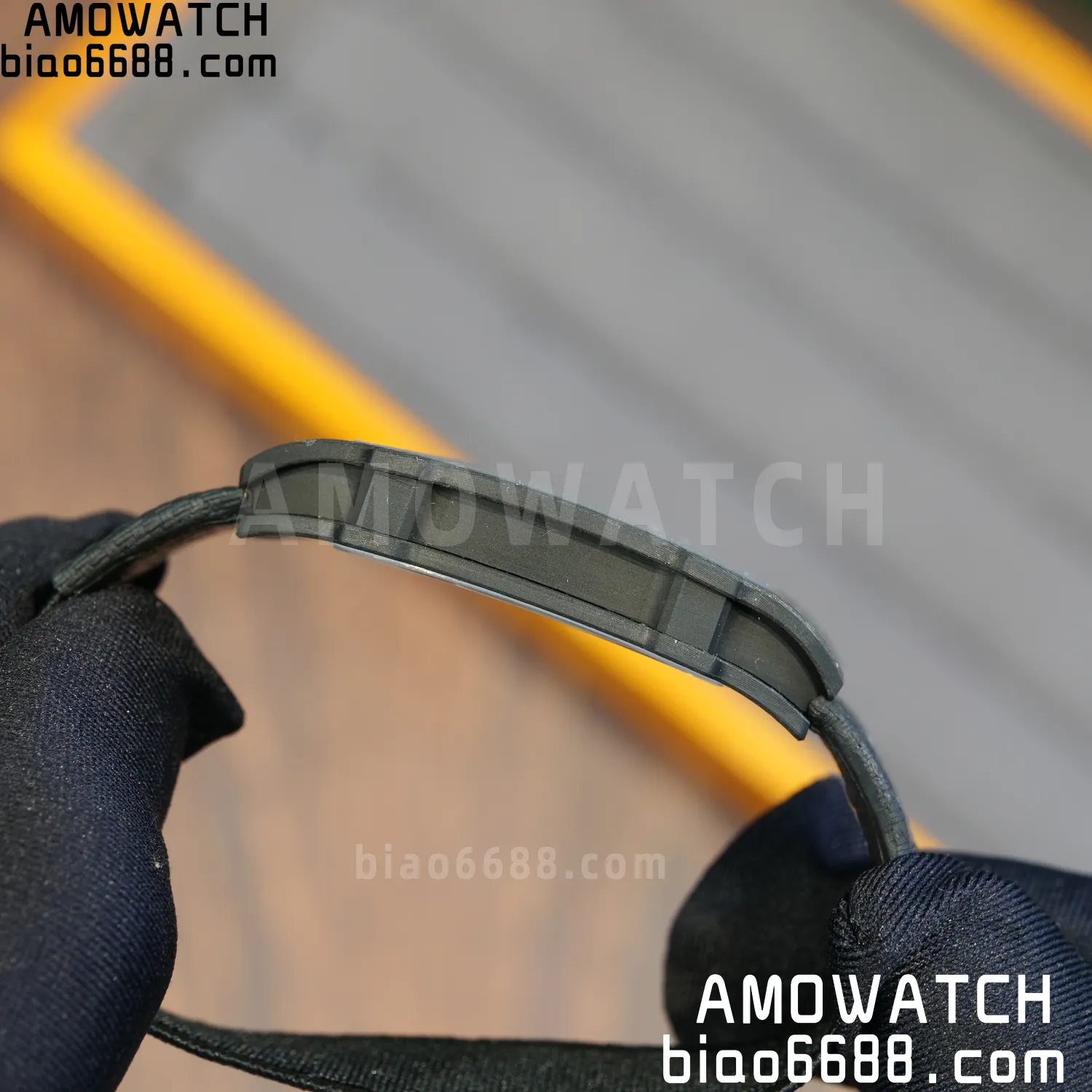 RICHARD MILLE RM67-02 Black NTPT AVF Best Edition UAE Dial on Black Nylon strap CRMA7 Clone 81 05f50f36f6d2cca AMO Watch