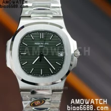 PP Nautilus 5711 DDF 1:1 Best Edition Green Dial on SS Bracelet DD330 Super Clone