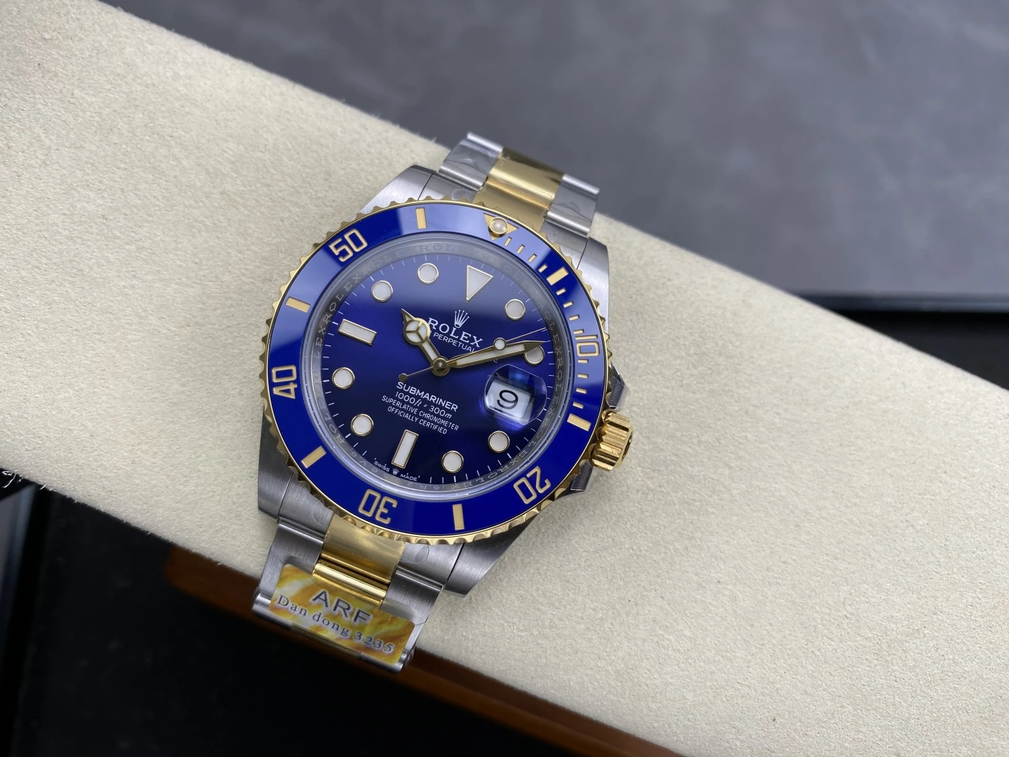 Rolex Submariner 126613 LN SS/YG Blue Ceramic 904L Steel ARF 1:1 Best Edition V2 175g 36 0716ffc6aa59733 AMO Watch