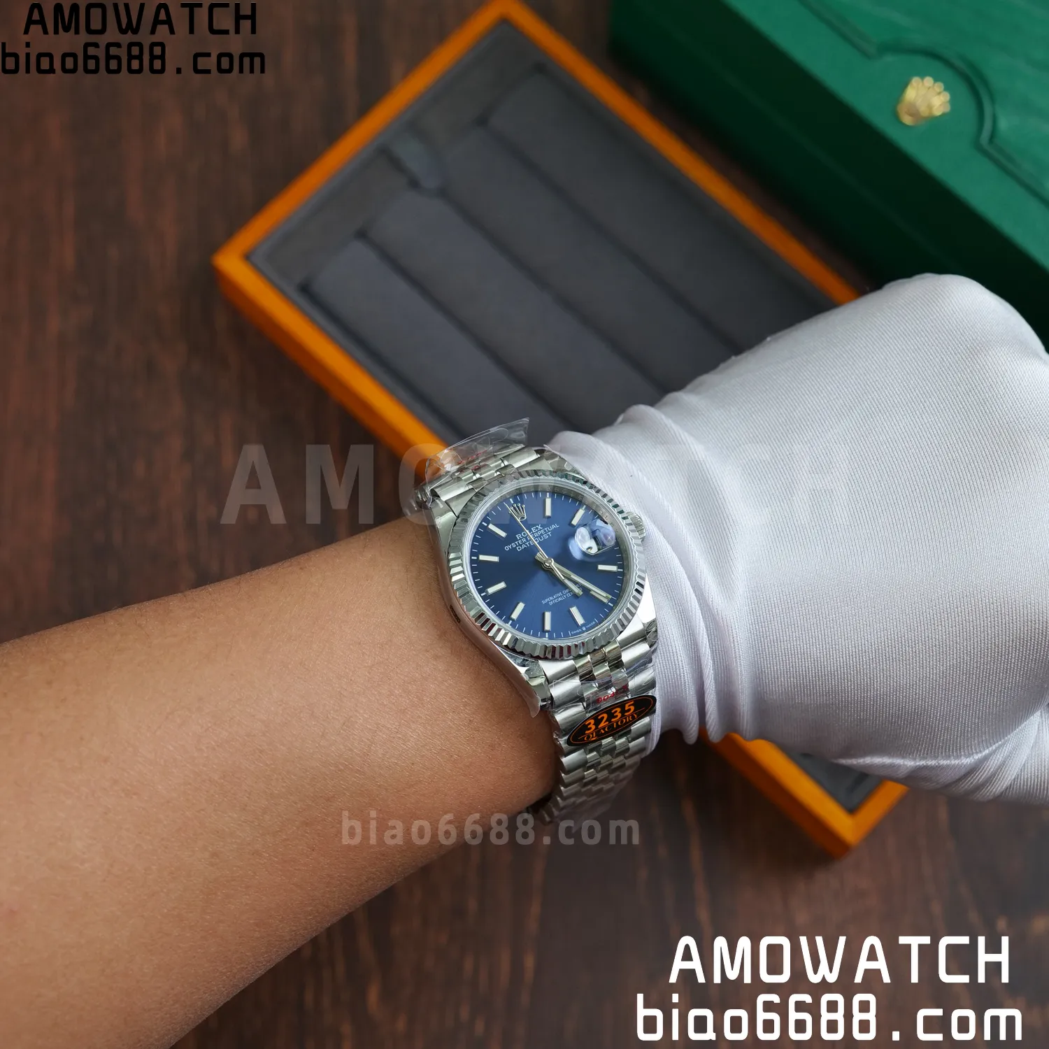 Rolex DateJust 36mm 126234 SSQF 1:1 Best Edition 904L Steel Blue Dial on Jubilee Bracelet DD3235(Gain Weight) 88 103746f3f6d1850 AMO Watch