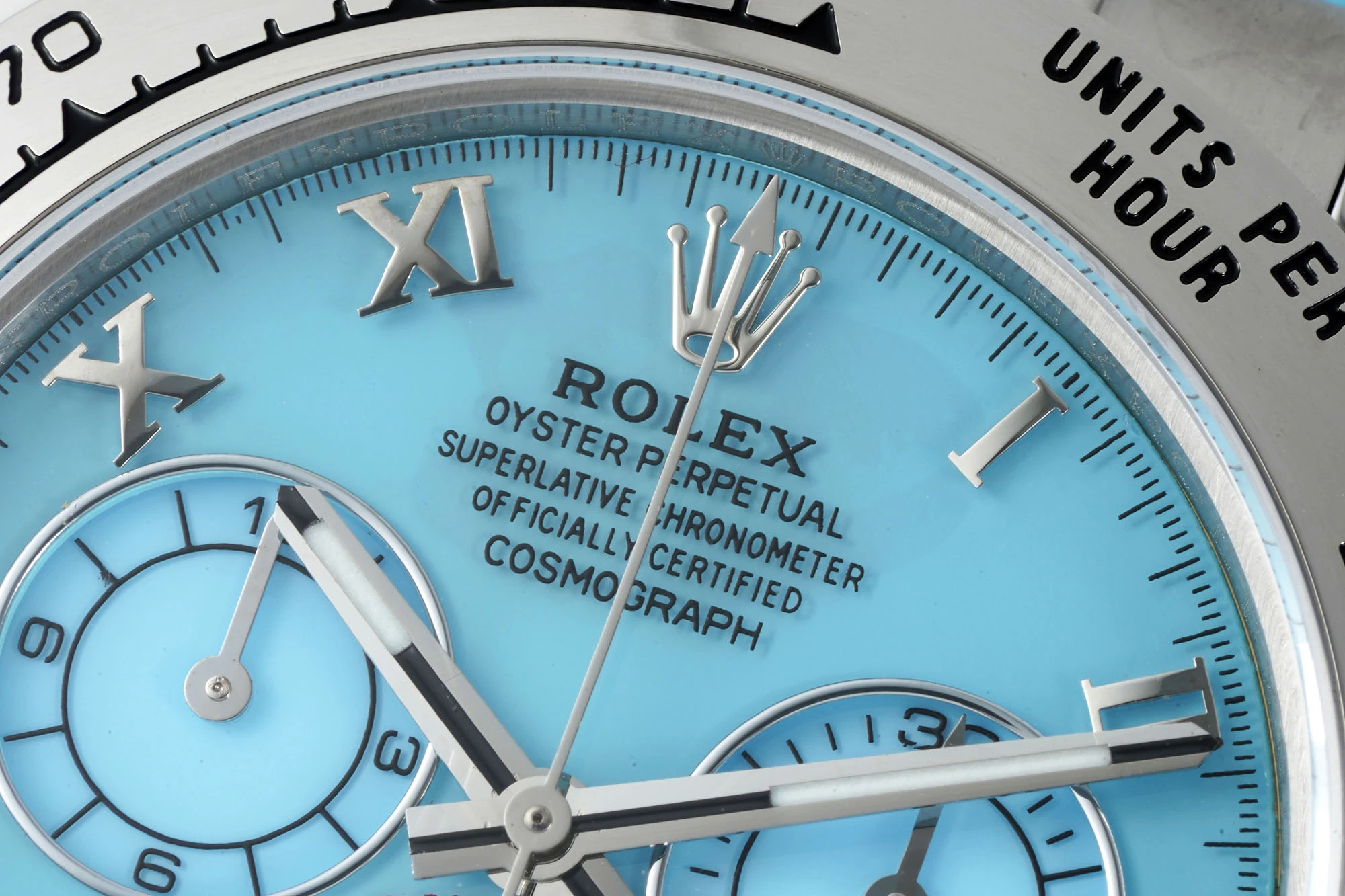 Rolex Daytona 116519 PPM Factory 1:1 Best Edition Tiffany Roman Dial on Leather Strap 4130 24 12556a1ee8a1abc AMO Watch