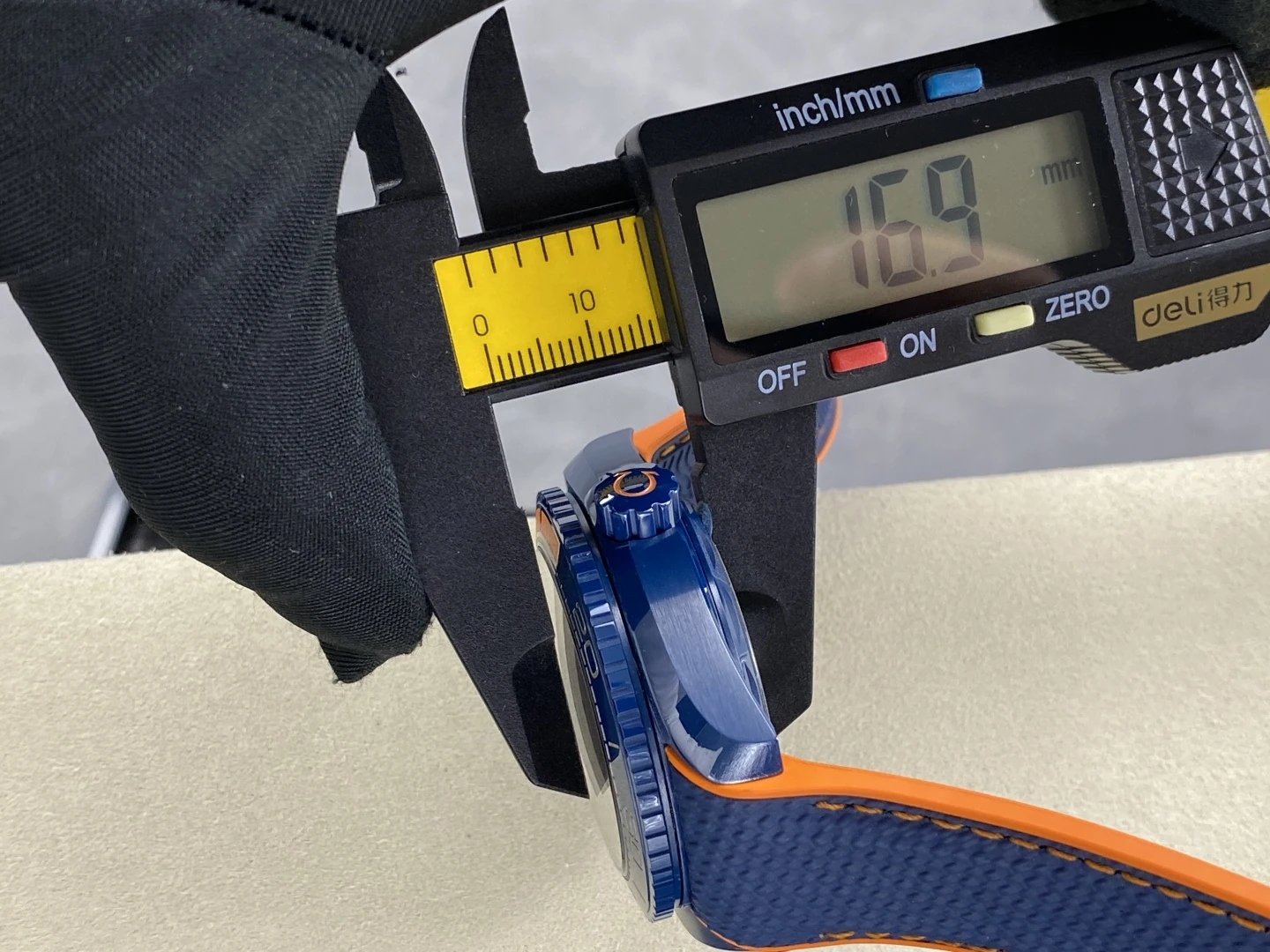 Planet Ocean 45.5mm Big Blue Real Ceramic VSF 1:1 Best Edition on Blue Rubber Strap A8906 Super Clone v4 43 14935e26de6ba61 AMO Watch