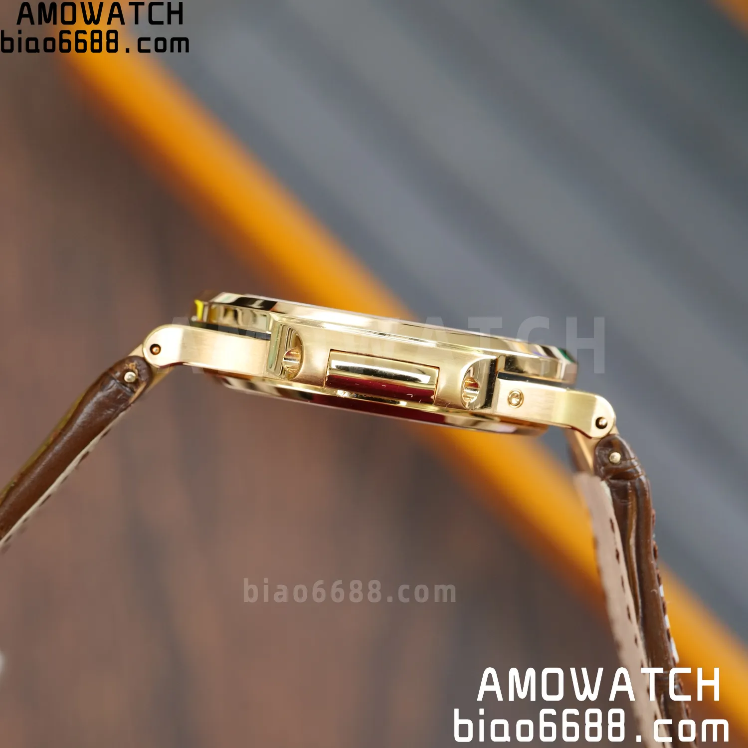 Custom Made PP Nautilus 5712 RG PPF 18K Real Rose Gold Plating 75 17d6330ecdf1f96 AMO Watch