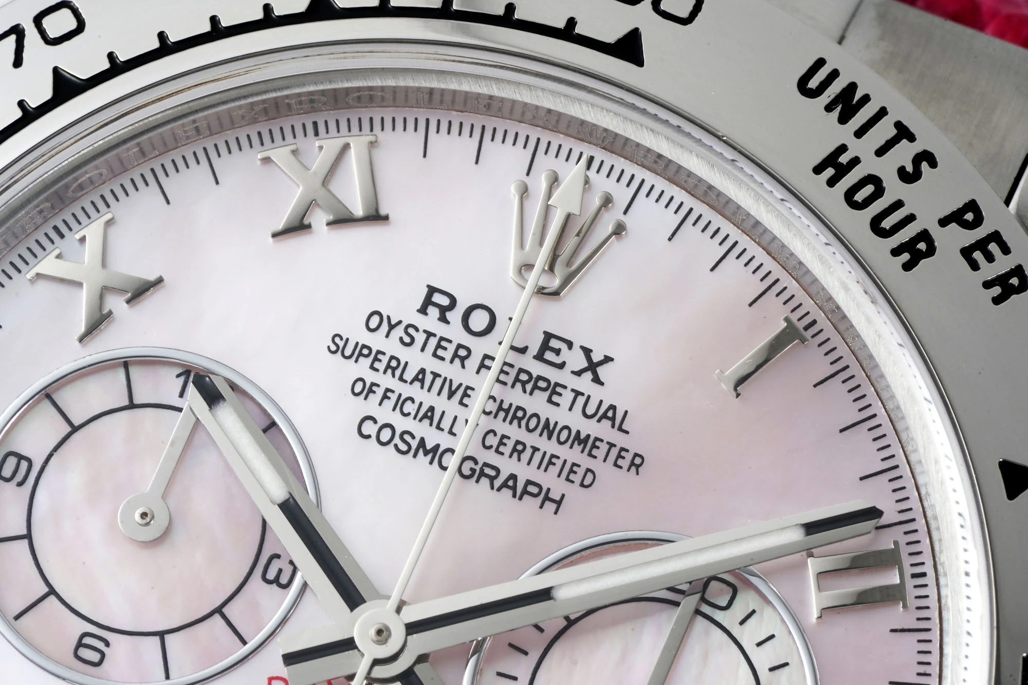 Rolex Daytona 116519 PPM Factory 1:1 Best Edition MOP Roman Dial on Red Leather Strap 4130 24 19b553c2f528e42 AMO Watch