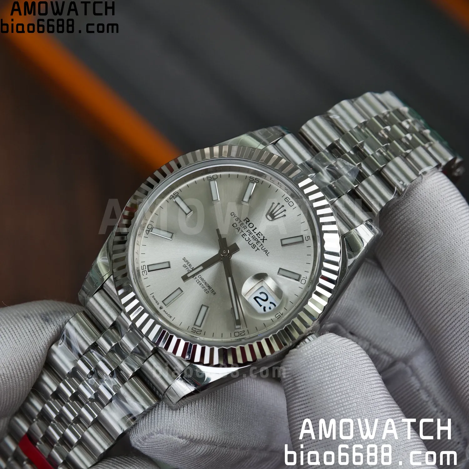 Rolex DateJust 41 126334 904L SS VSF 1:1 Best Edition Black Stick Dial on Jubilee Bracelet VS3235 V2 (133g) 77 1d2fc31717968ae AMO Watch