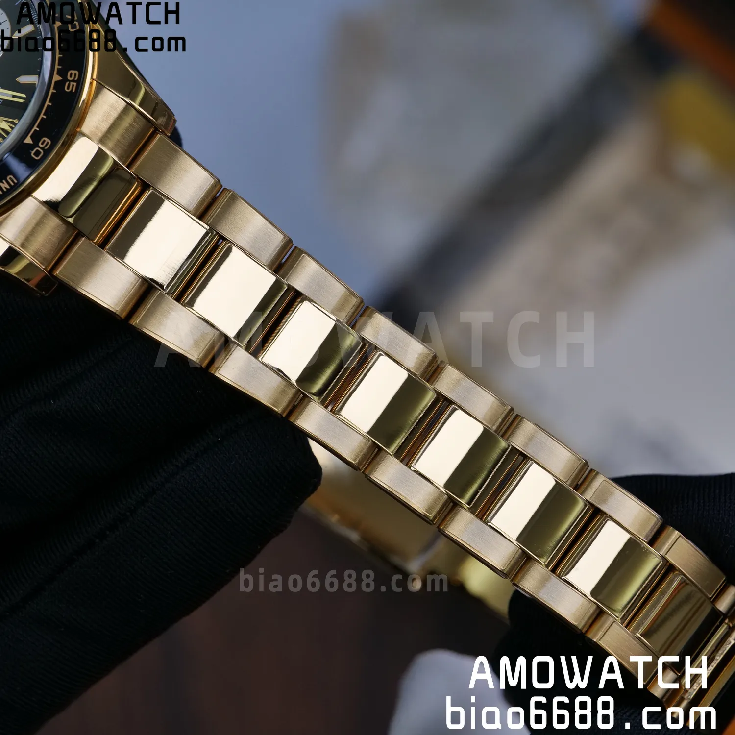 Custom Made Rolex Daytona 126529LN Le Mans QF 18K Yellow Gold Plated With Protective Film Applied 91 1fc6132adf9e1b4 AMO Watch