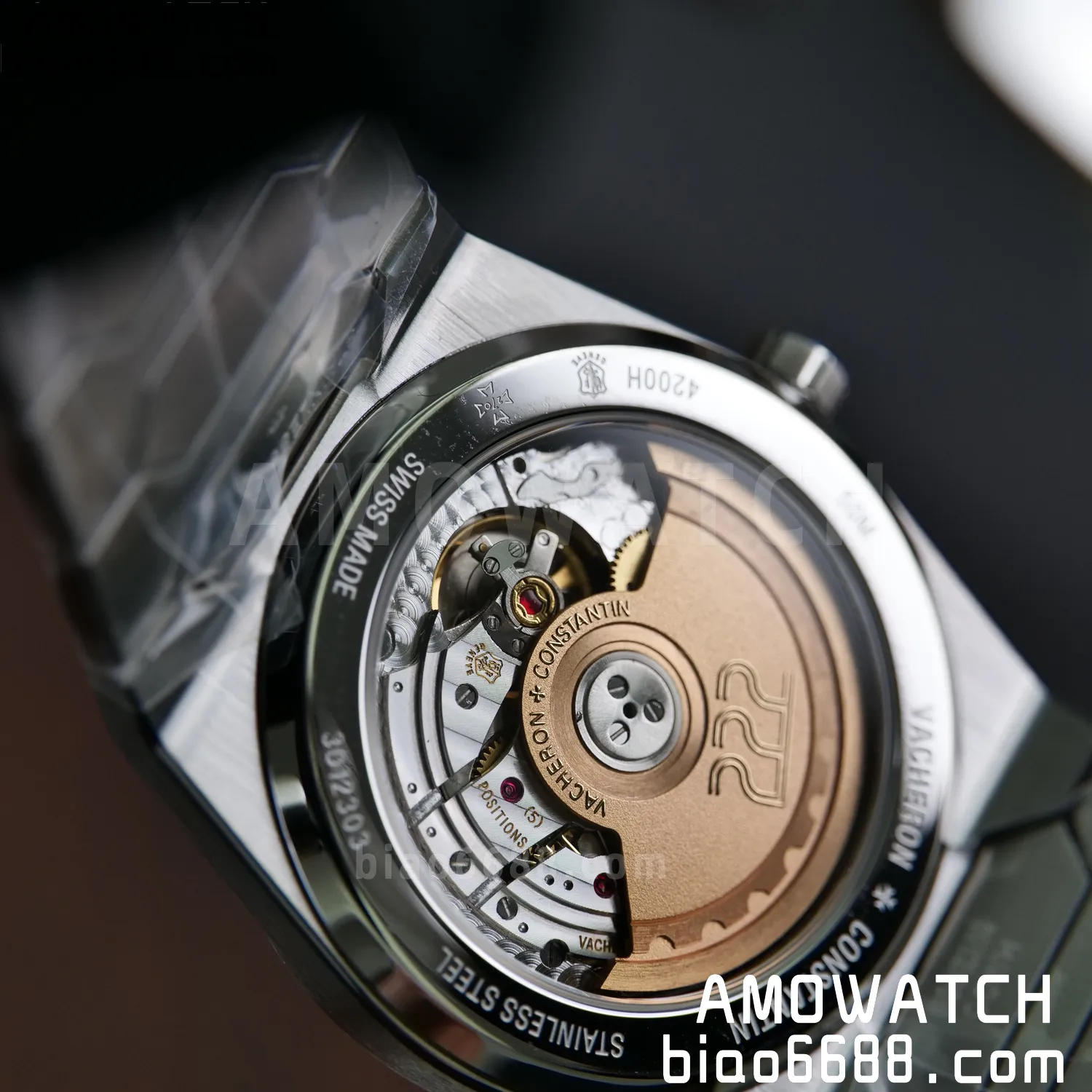 VC Historiques 4200H/222 SS PPF 1:1 Best Edition Blue Dial on SS Bracelet A2455 99 205f780146295a4 AMO Watch