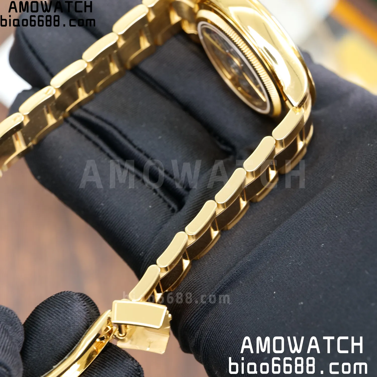 Custom Made Rolex Daytona 126529LN Le Mans QF 18K Yellow Gold Plated With Protective Film Applied 95 2368a7b2260058c AMO Watch