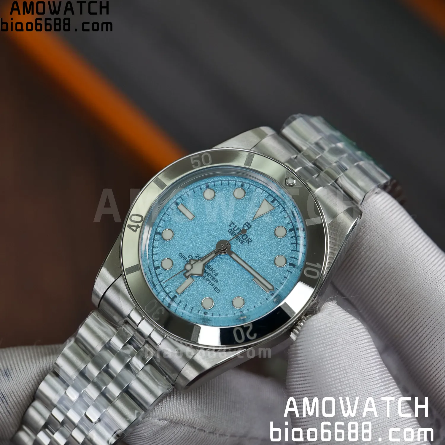 Heritage Black Bay 37mm SS ZF 1:1 Best Edition Tiffany Blue Dial on SS Bracelet A2824 66 26c2ced1310a7fe AMO Watch