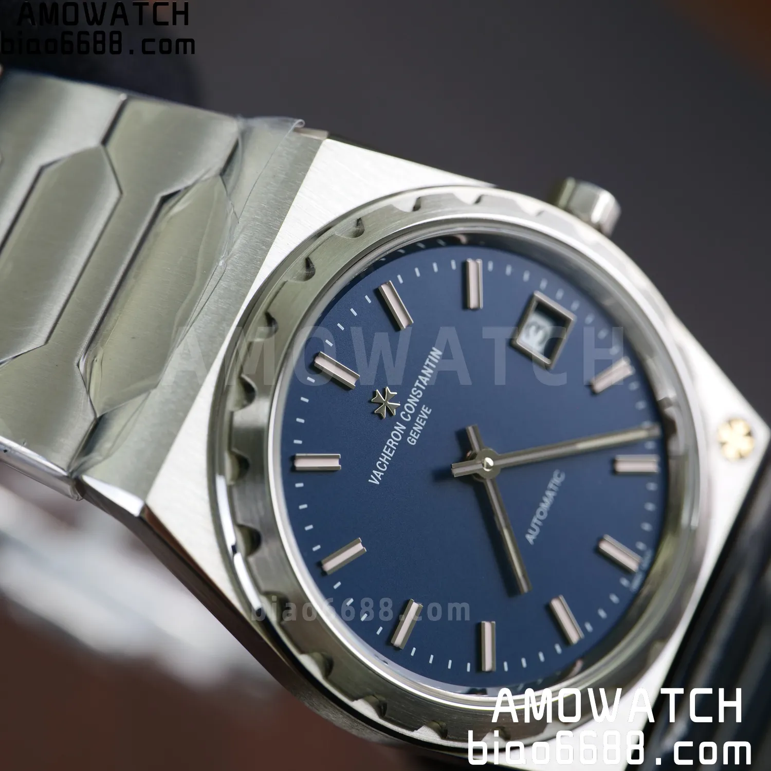 VC Historiques 4200H/222 SS PPF 1:1 Best Edition Blue Dial on SS Bracelet A2455 90 27bb46a851dc552 AMO Watch