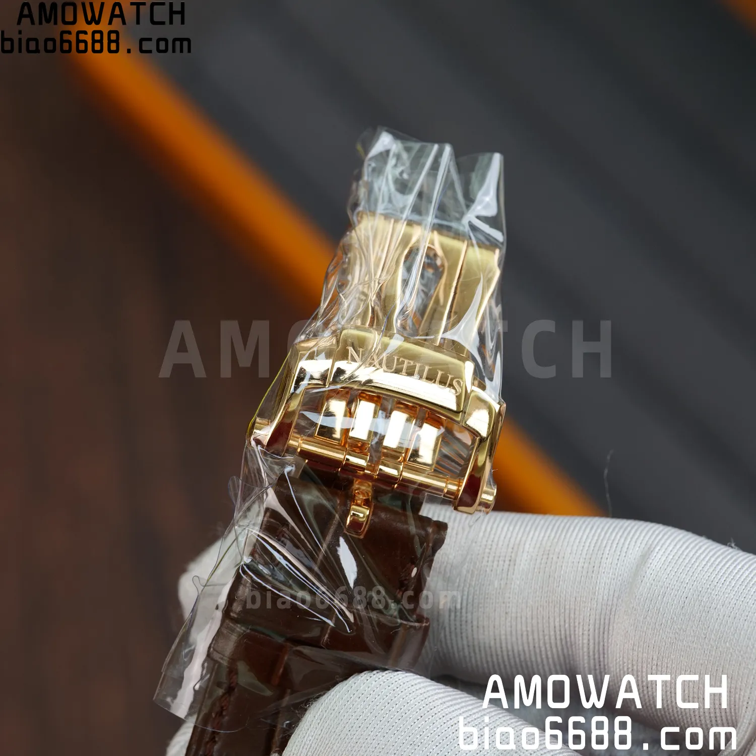 Custom Made PP Nautilus 5712 RG PPF 18K Real Rose Gold Plating 88 28253474f78100a AMO Watch