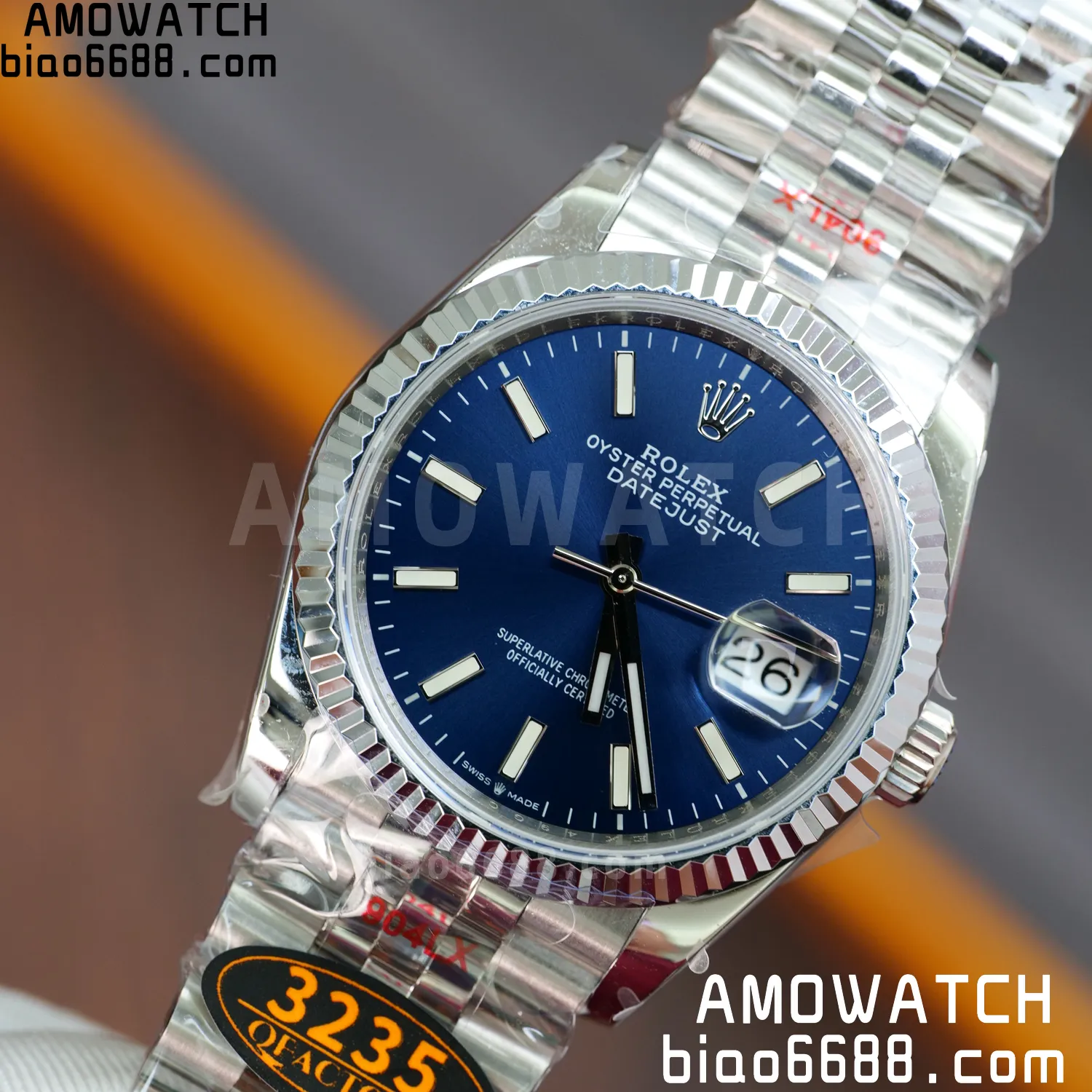 Rolex DateJust 36mm 126234 SSQF 1:1 Best Edition 904L Steel Blue Dial on Jubilee Bracelet DD3235(Gain Weight) 81 3420c3c3b972dbc AMO Watch