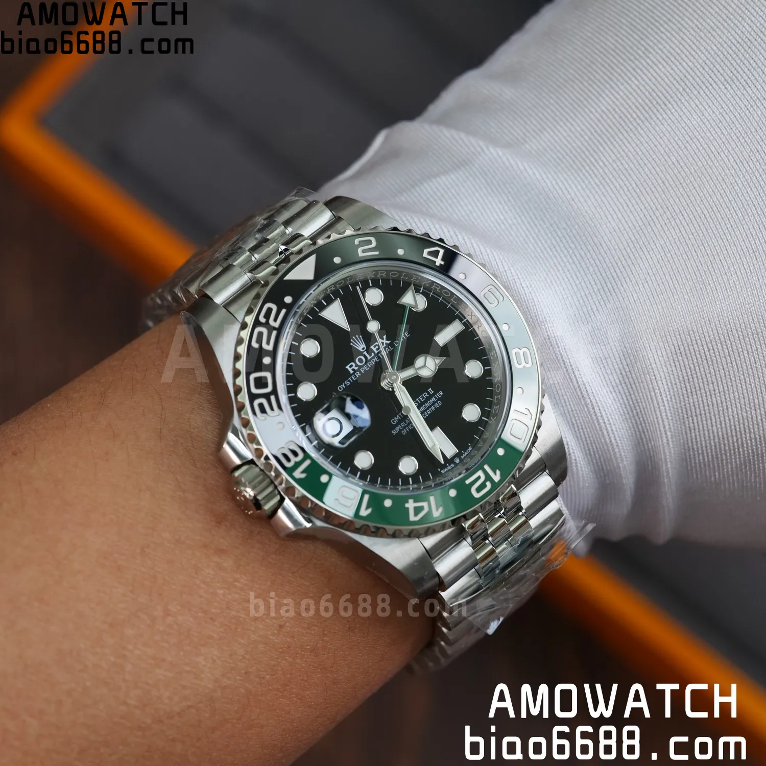 Rolex GMT-Master II 126720 904L SS ARF Factory 1:1 Best Edition on Jubilee Bracelet SH3285 87 3ad5951bc345eaa 阿默表行AmoWatch