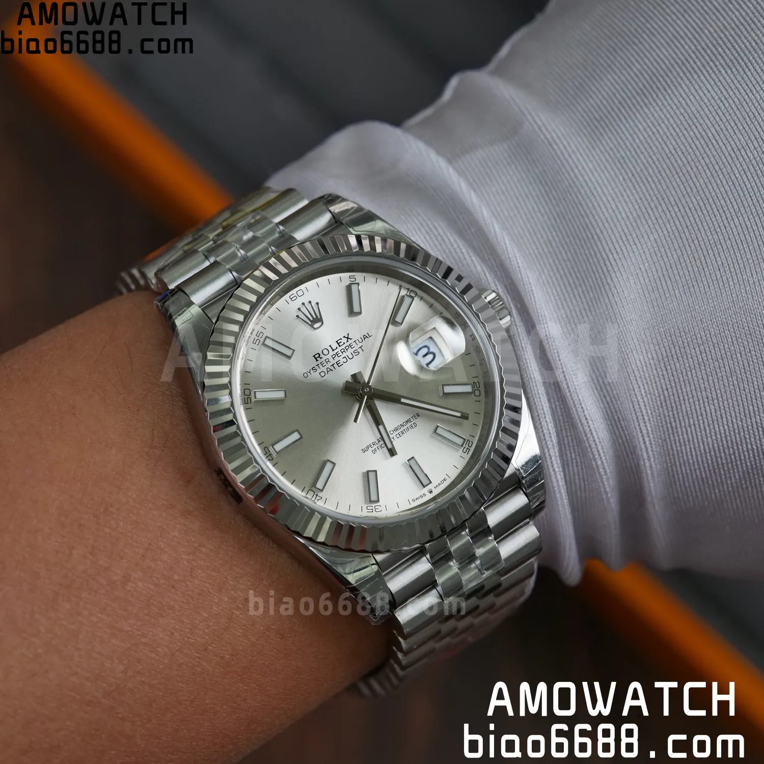 Rolex DateJust 41 126334 904L SS VSF 1:1 Best Edition Black Stick Dial on Jubilee Bracelet VS3235 V2 (133g) 88 3afeb21b43f276f AMO Watch