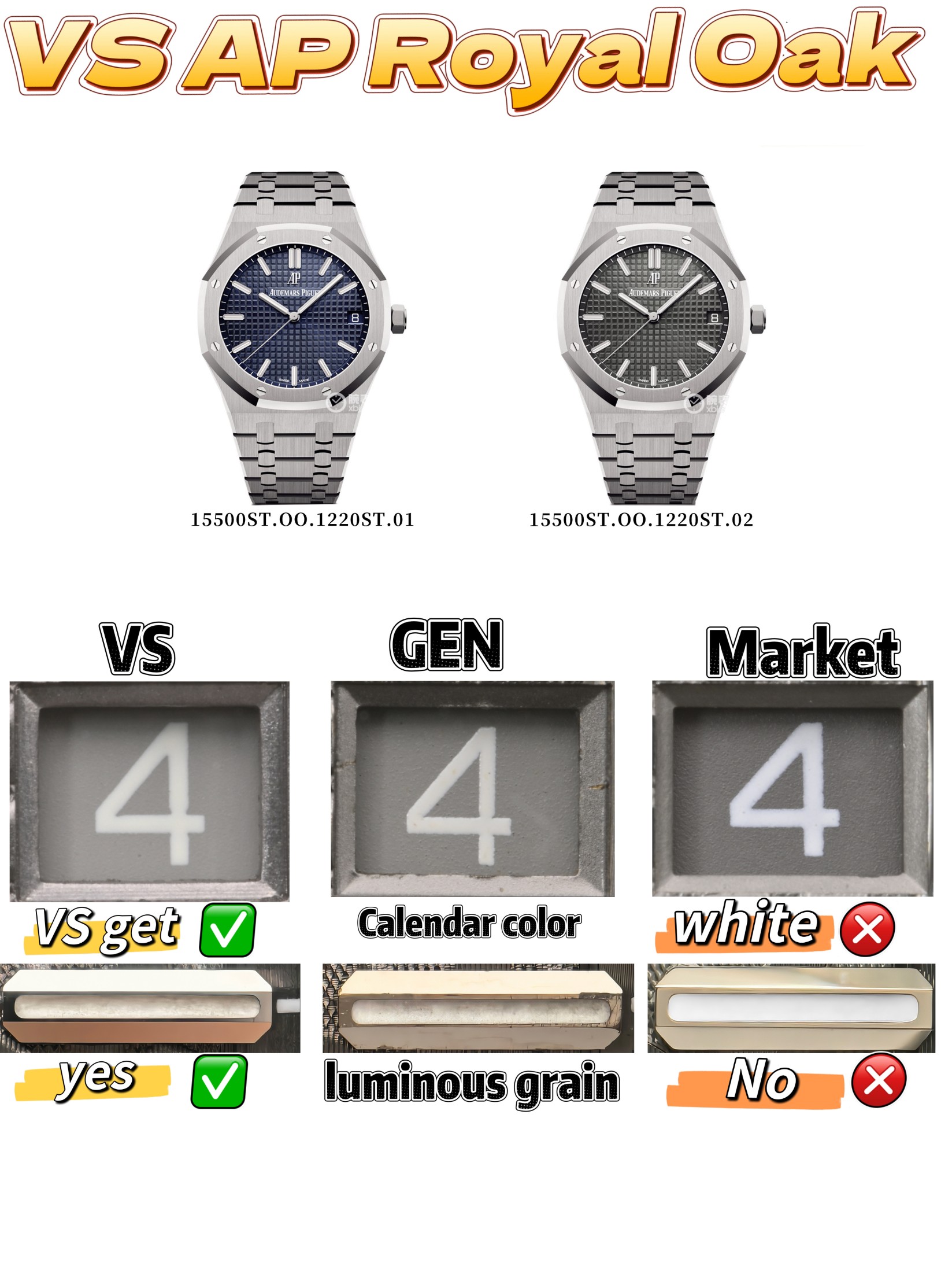 AP Royal Oak 41mm 15500 SS VSF1:1 Best Edition Grey Textured Dial on SS Bracelet A4302 Super Clone 51 3c09a48c2d1b535 AMO Watch