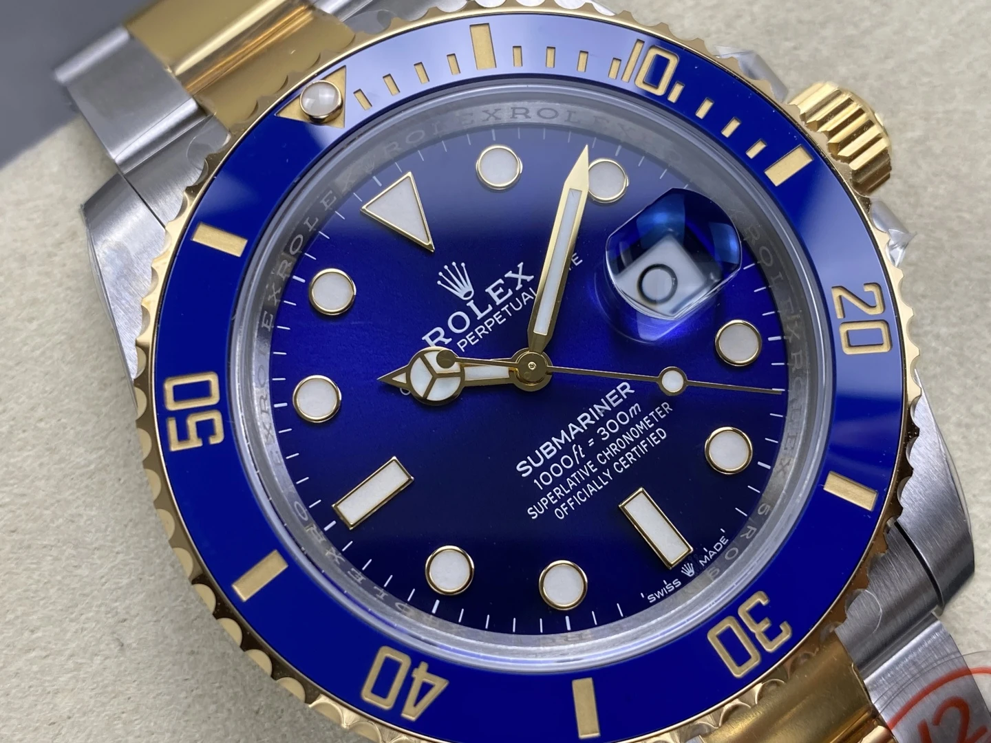 Rolex Submariner 126613 LN SS/YG Blue Ceramic 904L Steel VSF 1:1 Best Edition V2 176g 29 40316d58ec4088b 阿默表行AmoWatch