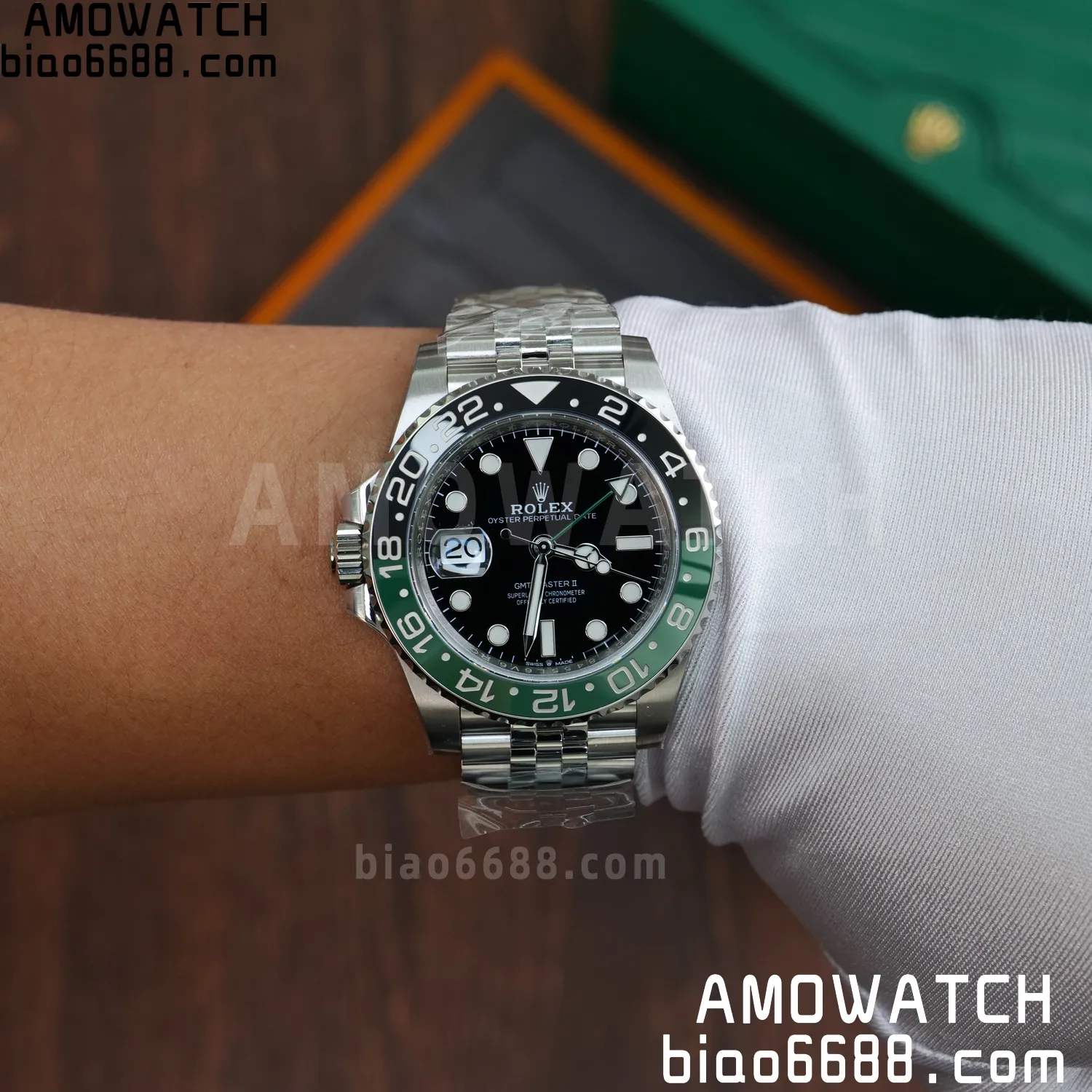 Rolex GMT-Master II 126720 904L SS ARF Factory 1:1 Best Edition on Jubilee Bracelet SH3285 89 436370953303e3d 阿默表行AmoWatch