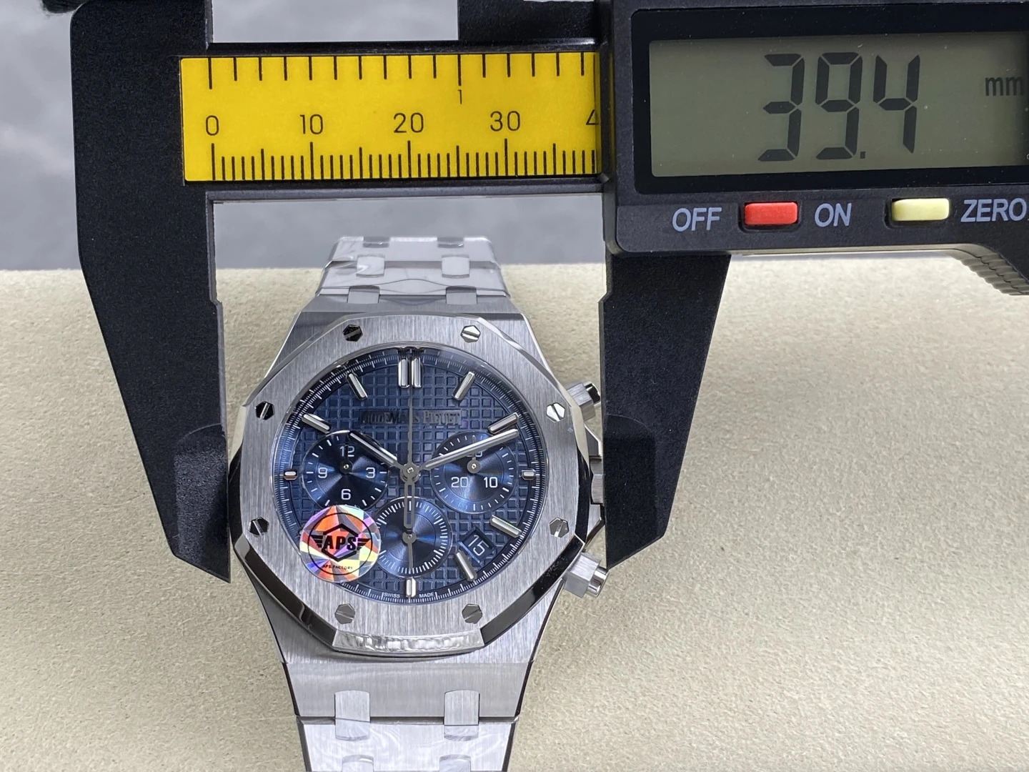 AP Royal Oak Chrono 26715 SS APSF 1:1 Best Edition Blue Dial on SS Bracelet A2385 43 44c244c4015ef98 阿默表行AmoWatch
