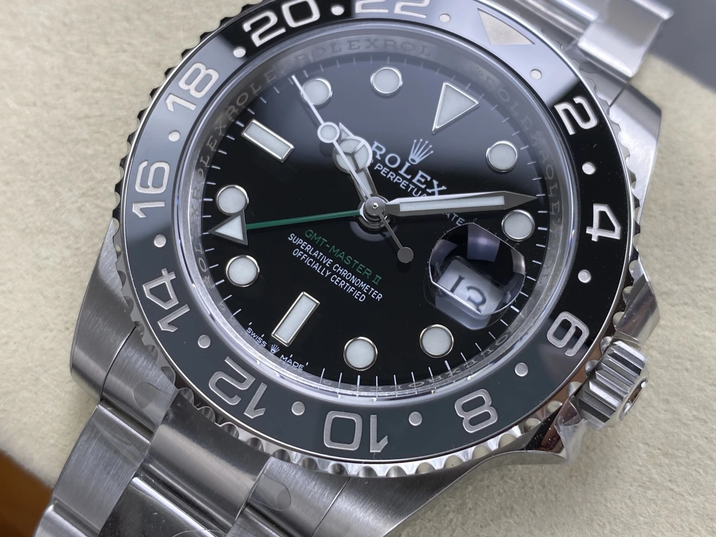 Rolex GMT-Master II 126720 GRNR 904L Steel VSF 1:1 Best Edition on Oyster Bracelet DD3285 CHS V3 27 4707187f0828cef AMO Watch