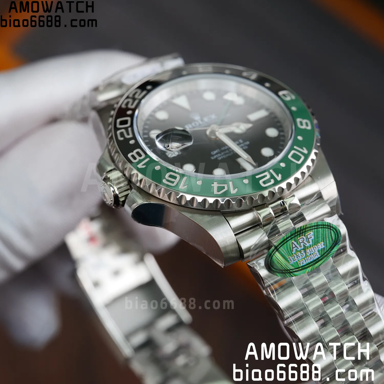 Rolex GMT-Master II 126720 904L SS ARF Factory 1:1 Best Edition on Jubilee Bracelet SH3285 70 4a18c40a54d3c70 阿默表行AmoWatch
