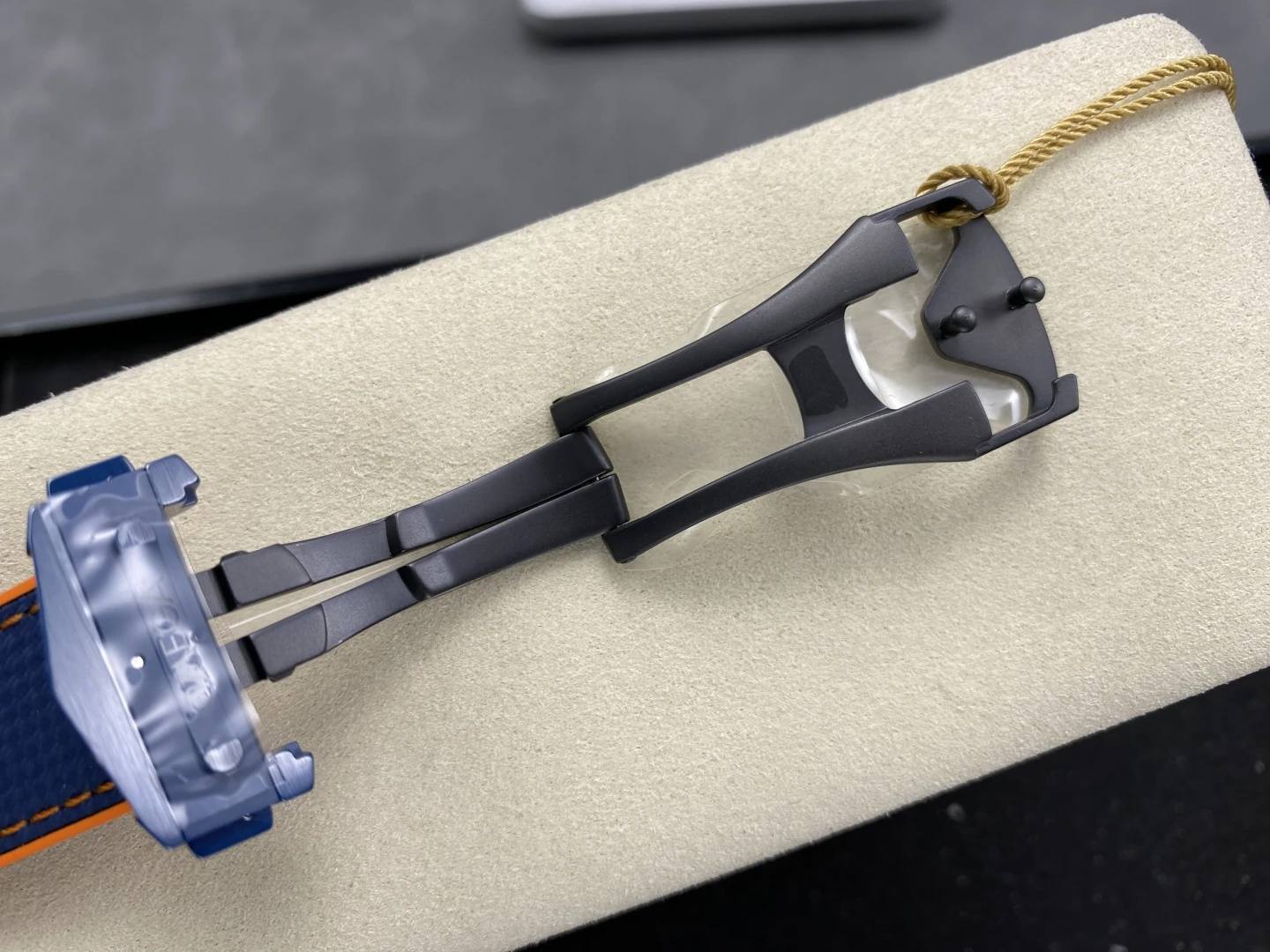 Planet Ocean 45.5mm Big Blue Real Ceramic VSF 1:1 Best Edition on Blue Rubber Strap A8906 Super Clone v4 41 4a55169900d7125 AMO Watch