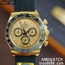 Rolex Daytona 126518 YG ARF 1:1 Best Edition YG Stick Dial on Oysterflex Strap DD4131 V2 (Weighted) 160g