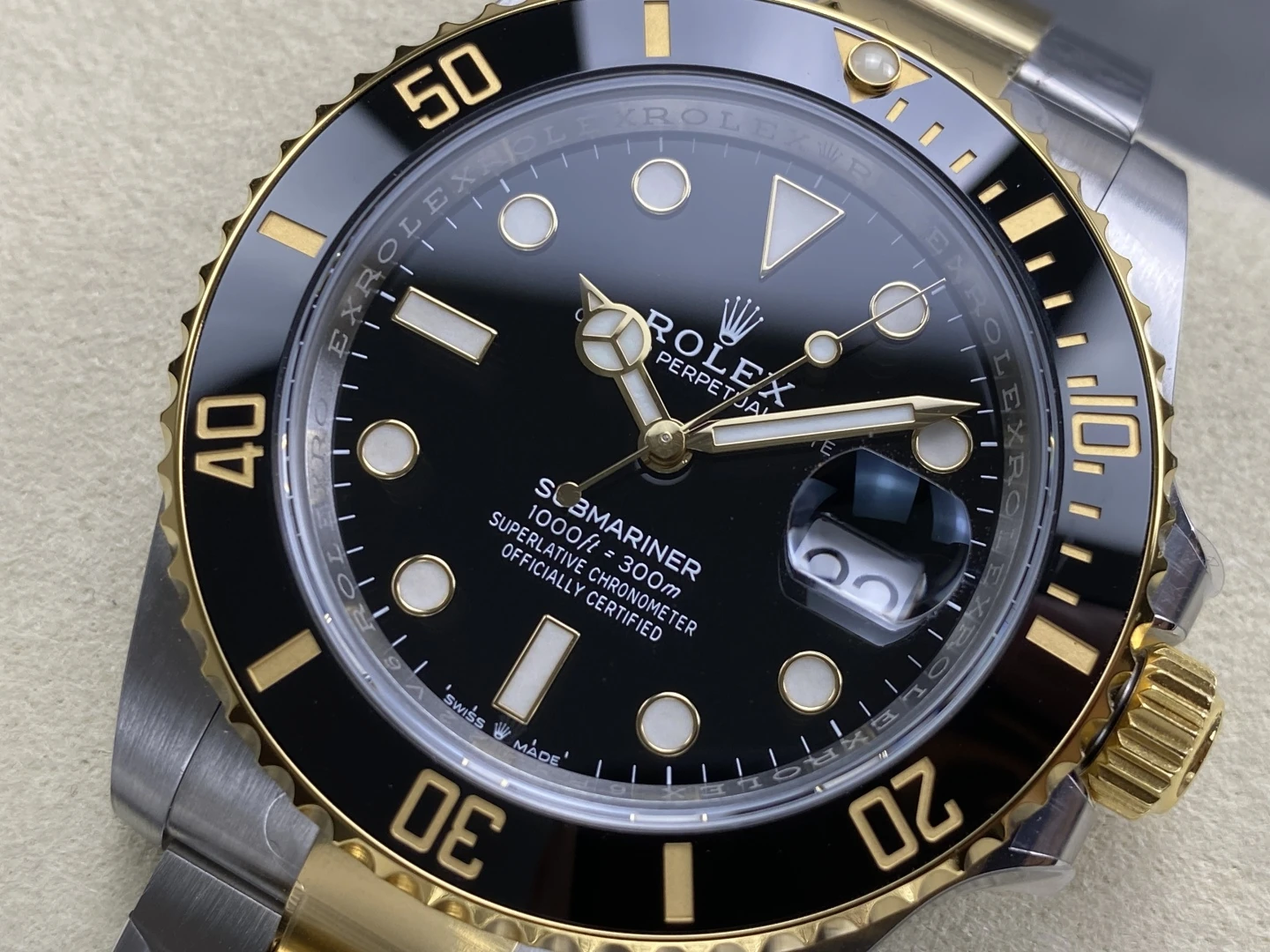Rolex Submariner 126613 LN SS/YG Black Ceramic 904L Steel ARF 1:1 Best Edition V2 175g 38 50707d2698828ce 阿默表行AmoWatch