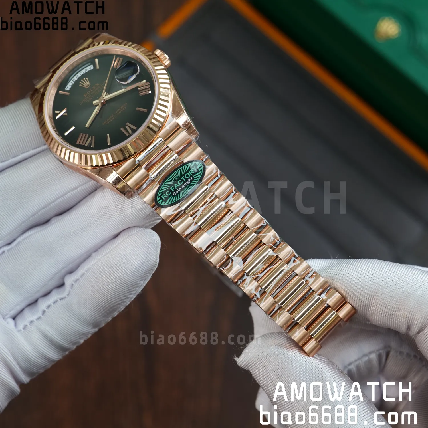 Rolex Day Date 40 RG 228236 RCF 1:1 Best Edition White Roman Dial on President Bracelet VR3255 (211g) 76 50a39667547d053 AMO Watch