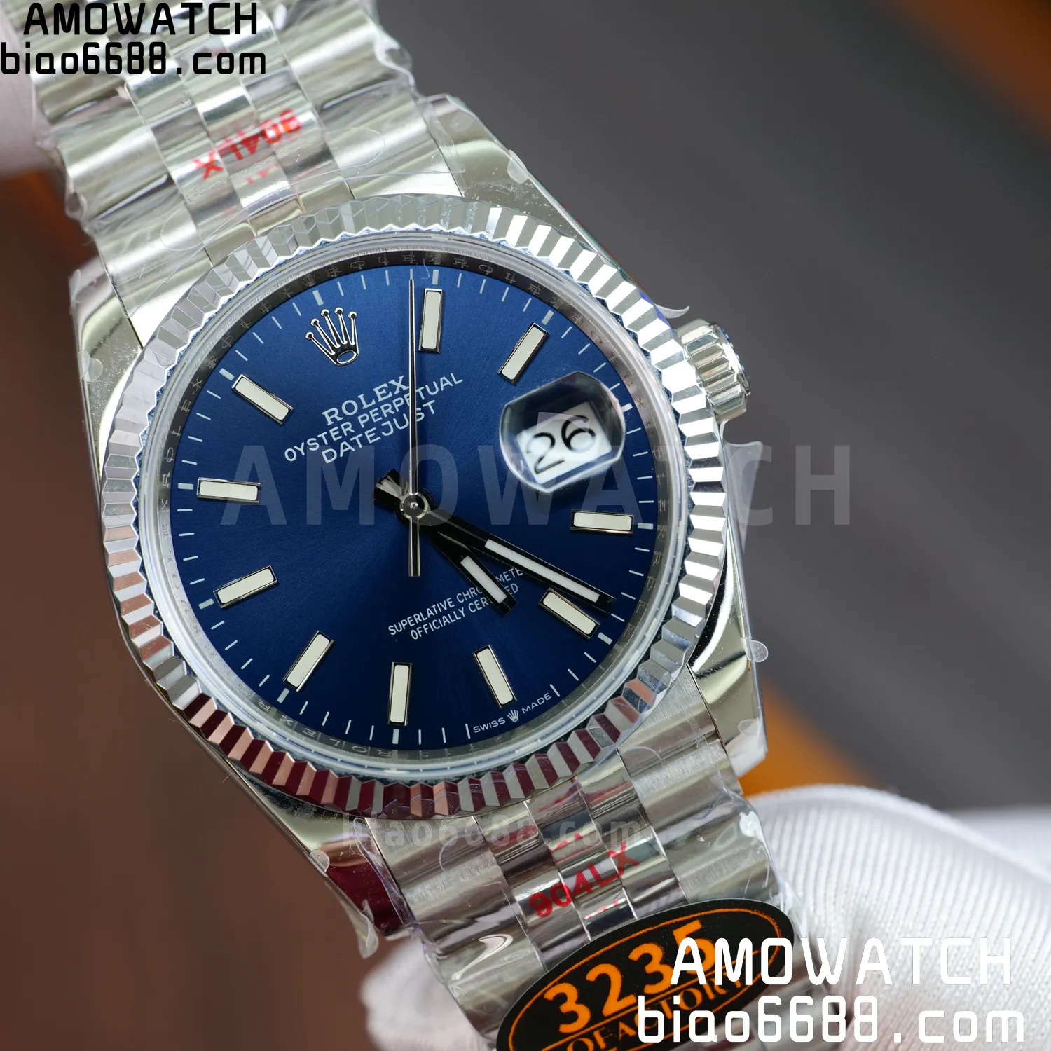 Rolex DateJust 36mm 126234 SSQF 1:1 Best Edition 904L Steel Blue Dial on Jubilee Bracelet DD3235(Gain Weight) 79 521748061224ca9 AMO Watch