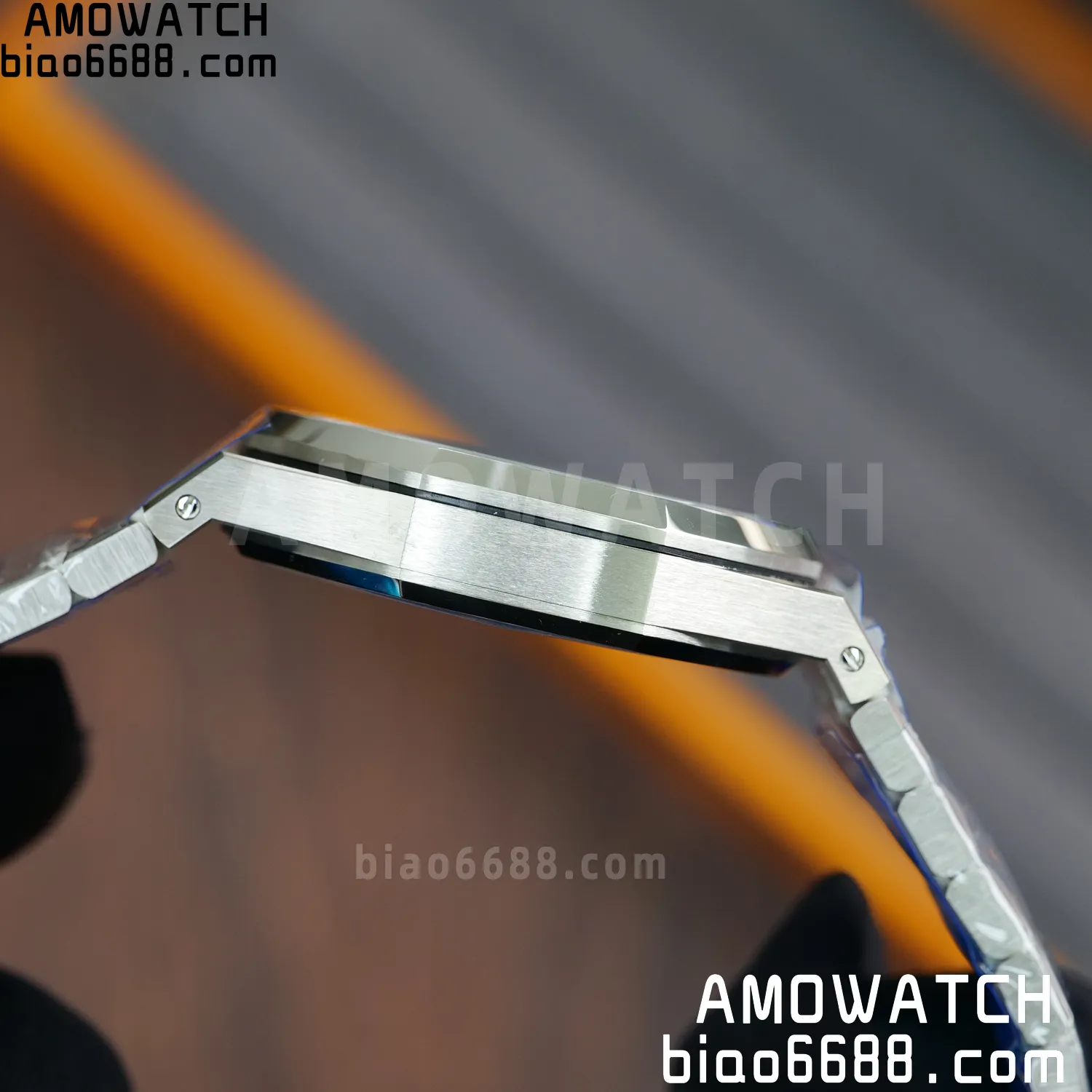 AP Royal Oak 41mm 15500 SS VSF1:1 Best Edition Grey Textured Dial on SS Bracelet A4302 Super Clone 57 53a8c0085424751 AMO Watch