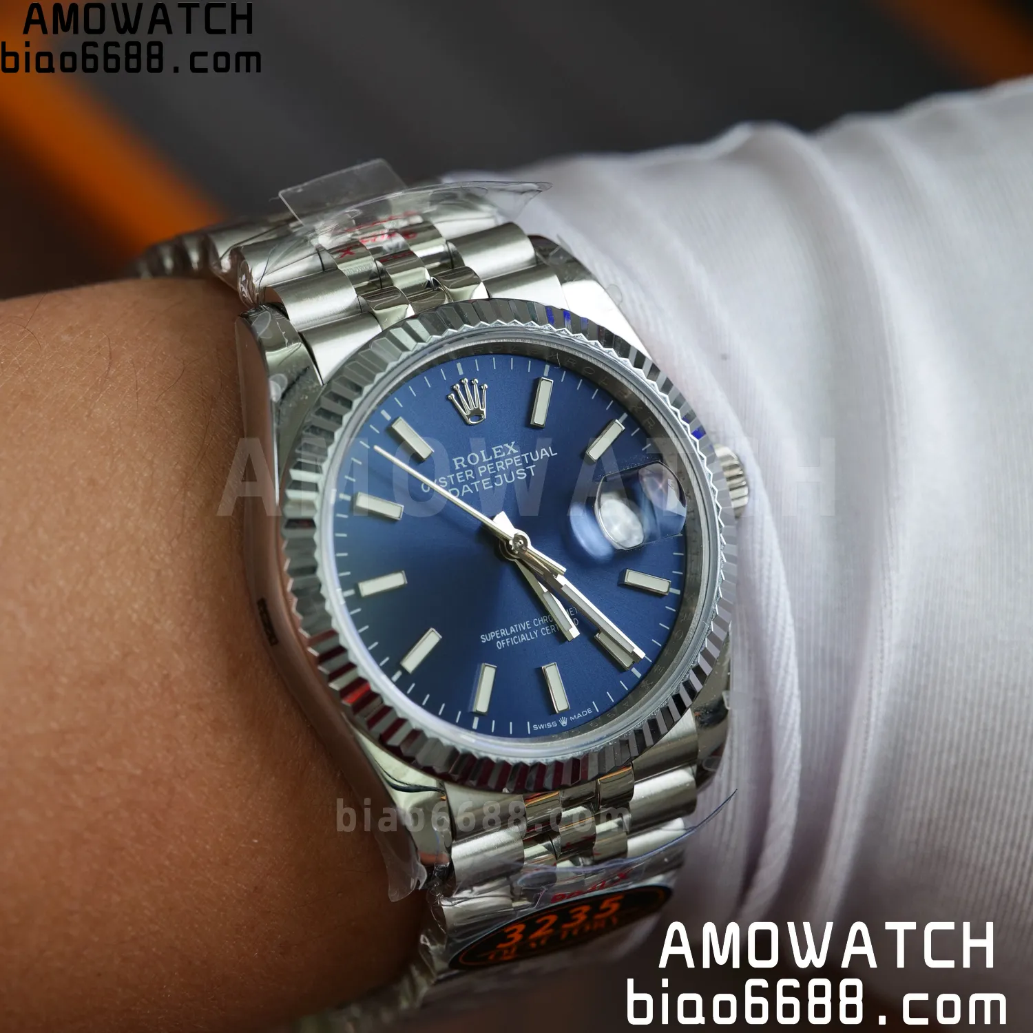 Rolex DateJust 36mm 126234 SSQF 1:1 Best Edition 904L Steel Blue Dial on Jubilee Bracelet DD3235(Gain Weight) 87 54467dd0484fc53 AMO Watch