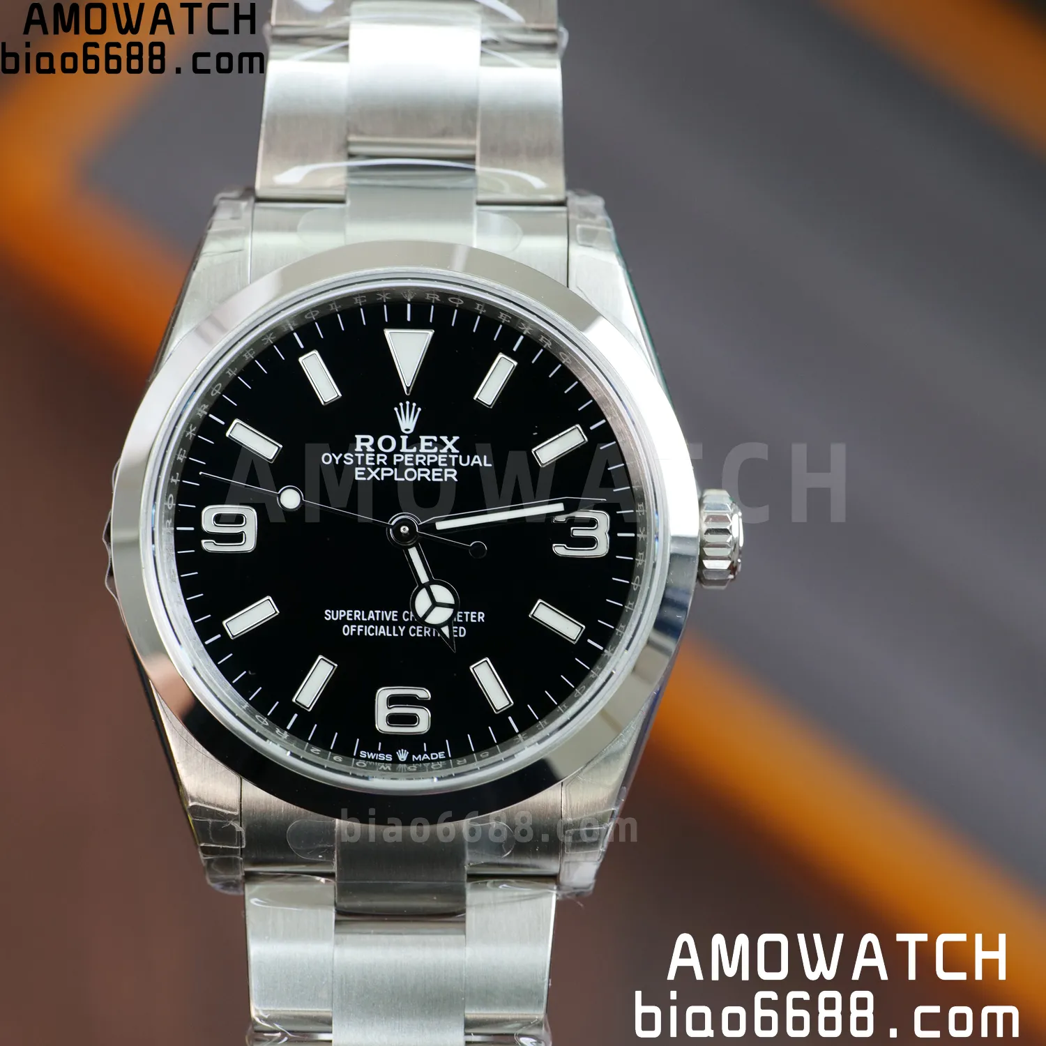 Rolex Explorer 36 124270 904L Steel VSF 1:1 Best Edition on SS Bracelet VS3230 72 565b71d67cd72bf AMO Watch