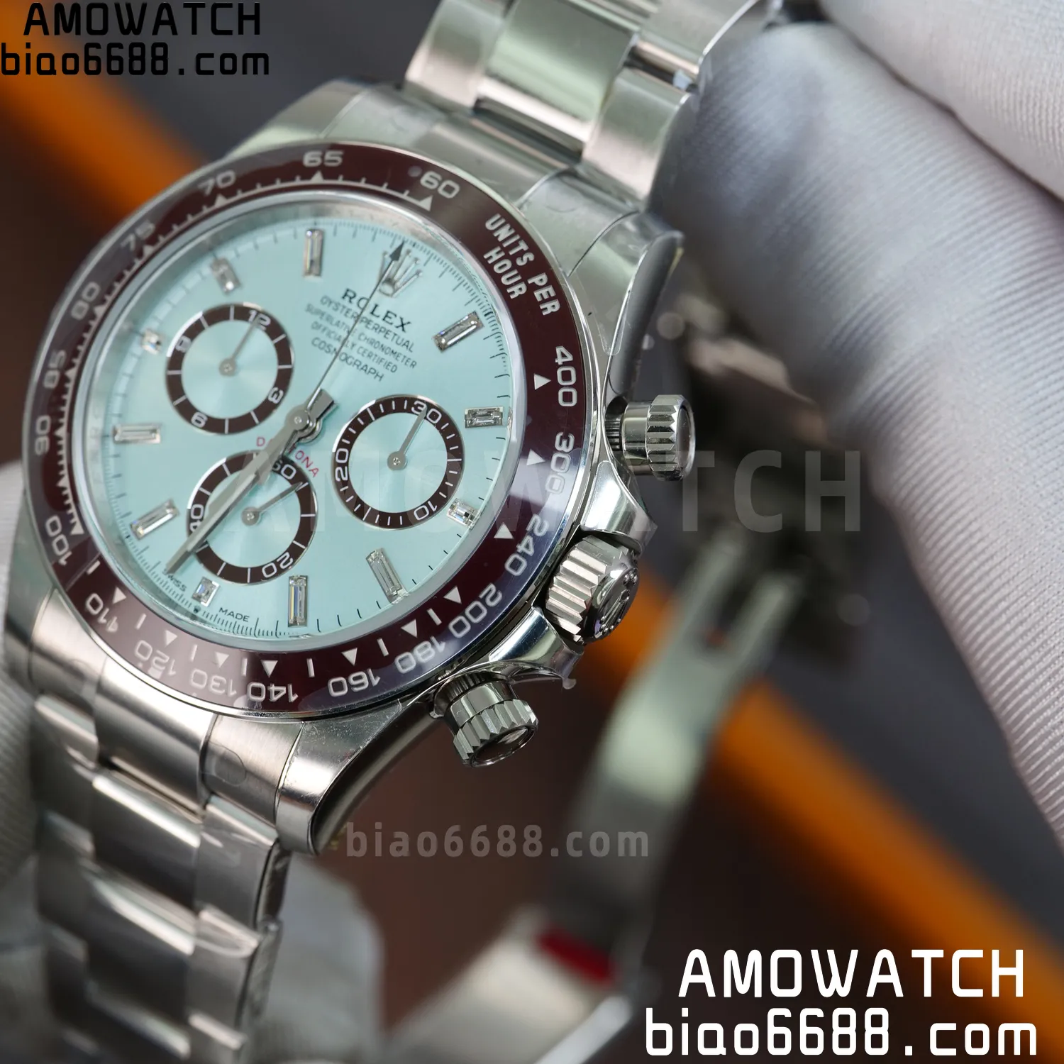 Rolex Daytona 126506 VSF 1:1 Best Edition Ice Blue Dial Crystal Markers V3 (Weighted) 76 569e4edd0ae500b AMO Watch