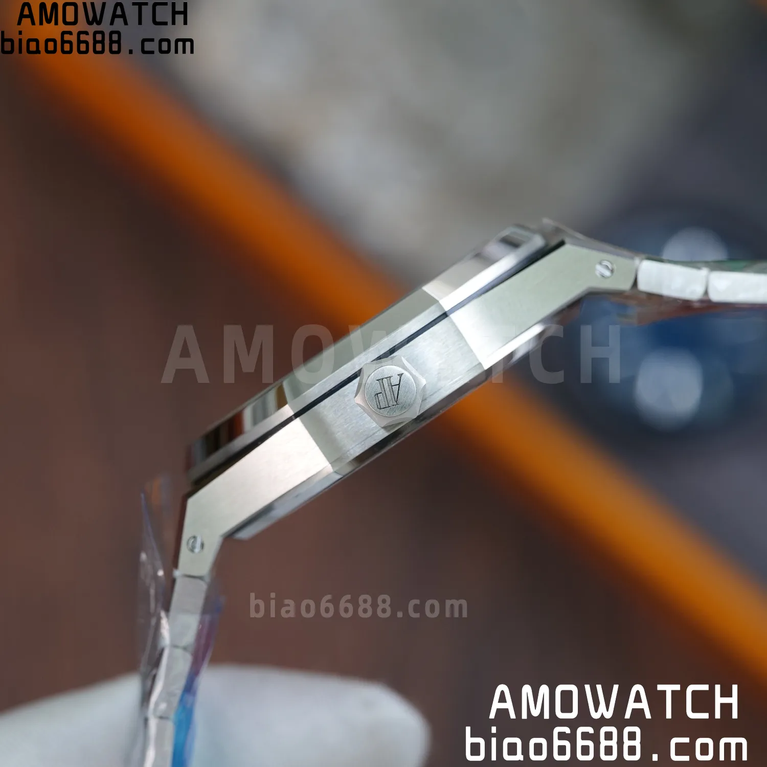 Custom Made AP Royal Oak 15510 SS TOP Factory (SW Factory Blue Dial、 DEEP Crystal) 73 56debc40d7e339f AMO Watch