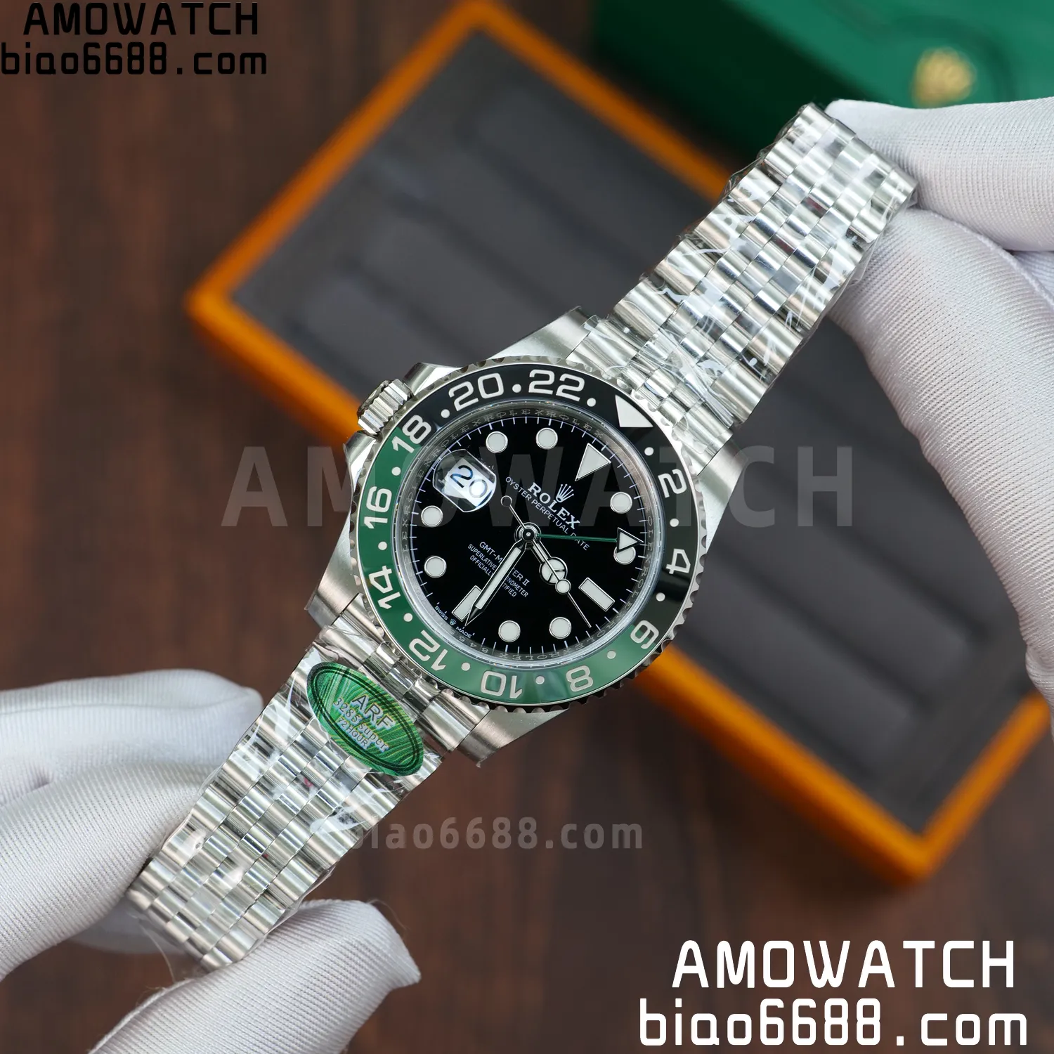 Rolex GMT-Master II 126720 904L SS ARF Factory 1:1 Best Edition on Jubilee Bracelet SH3285 64 58aafc931fea524 阿默表行AmoWatch