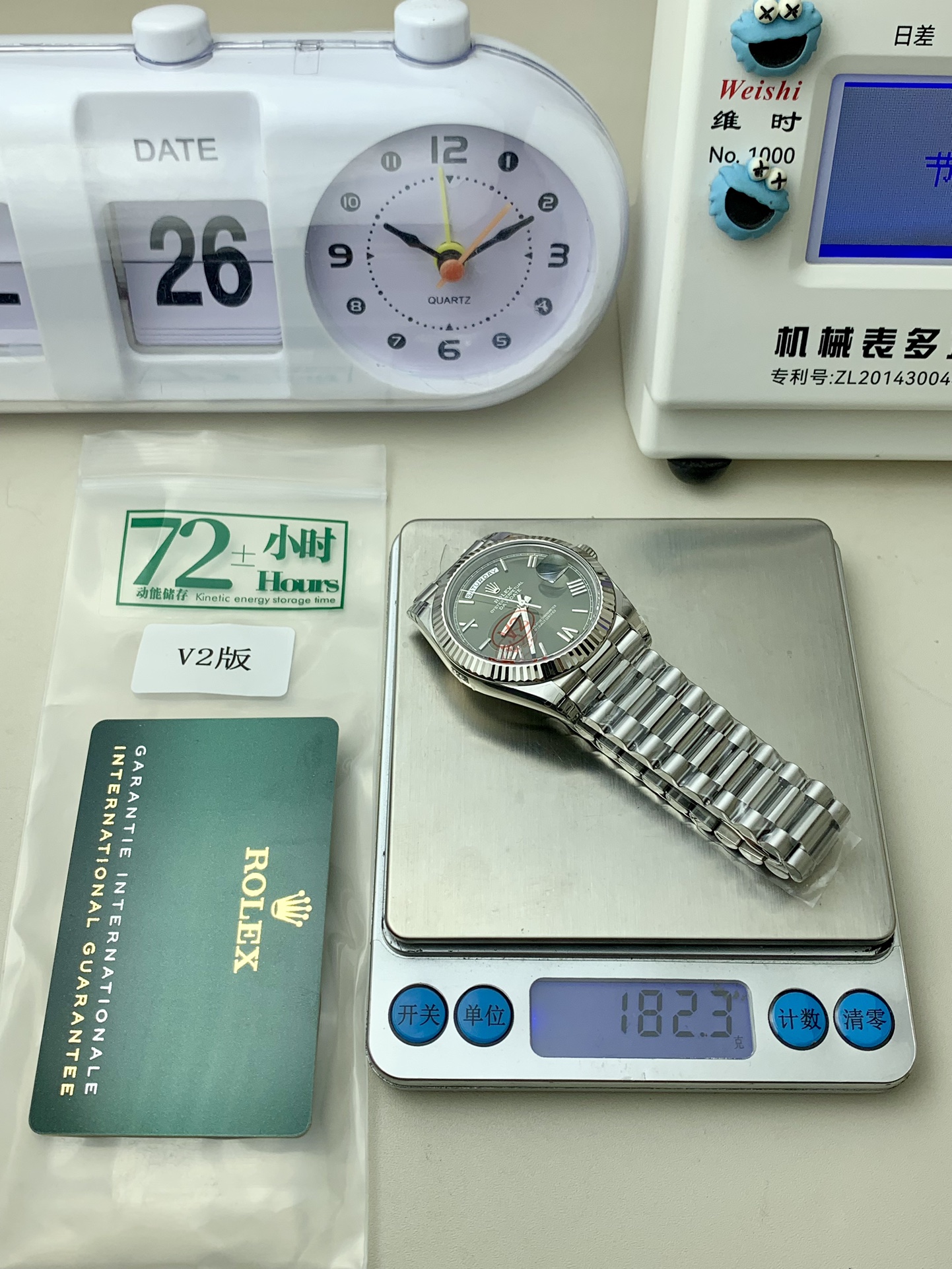 Rolex DayDate 40 228239 VSF 1:1 Best Edition Green Roman Dial on President Bracelet VS3255 V2 15 58ec57c07b0a3f1 AMO Watch