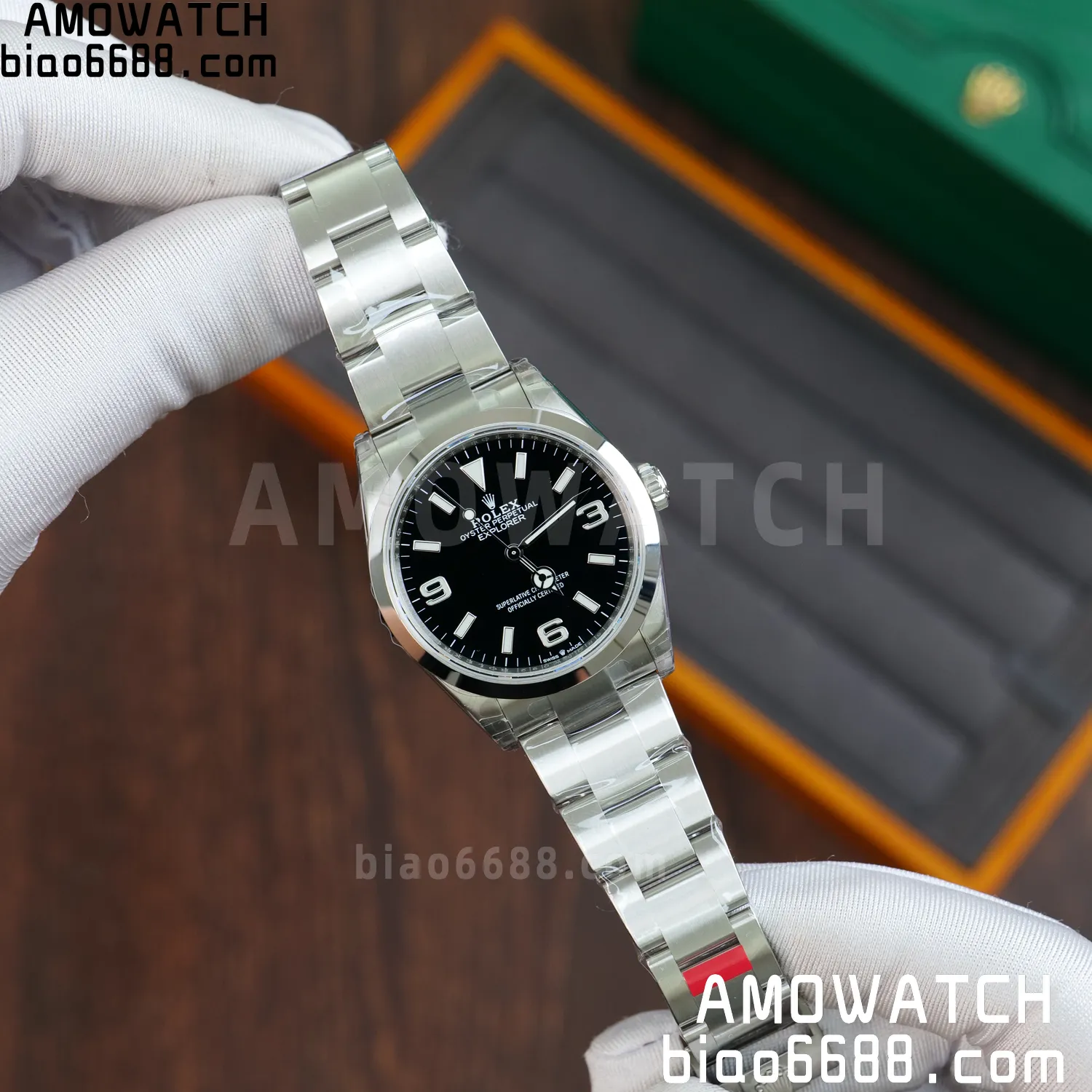 Rolex Explorer 36 124270 904L Steel VSF 1:1 Best Edition on SS Bracelet VS3230 64 5b134269104dff2 AMO Watch