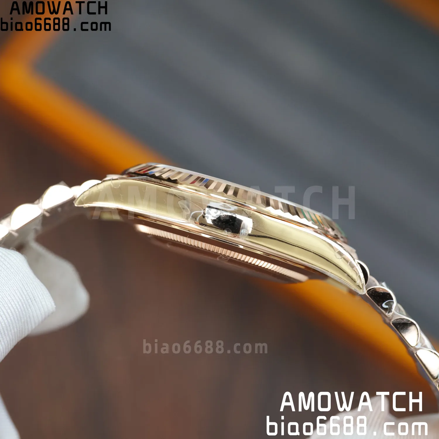 Rolex DayDate 228235 RG 40mm VSF 1:1 Best Edition Green Roman Dial Fluted Bezel 3255 68 5d0b08c18a0bbaf 阿默表行AmoWatch