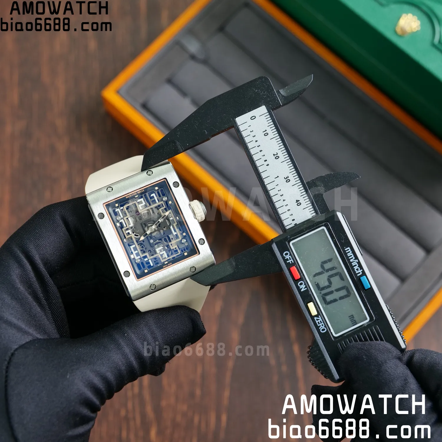 RICHARD MILLE Umi Maker's RM16-02 Titanium Skeleton Dial on Rubber strap CRMA9 Super Clone 94 66b78d7f2473a04 AMO Watch